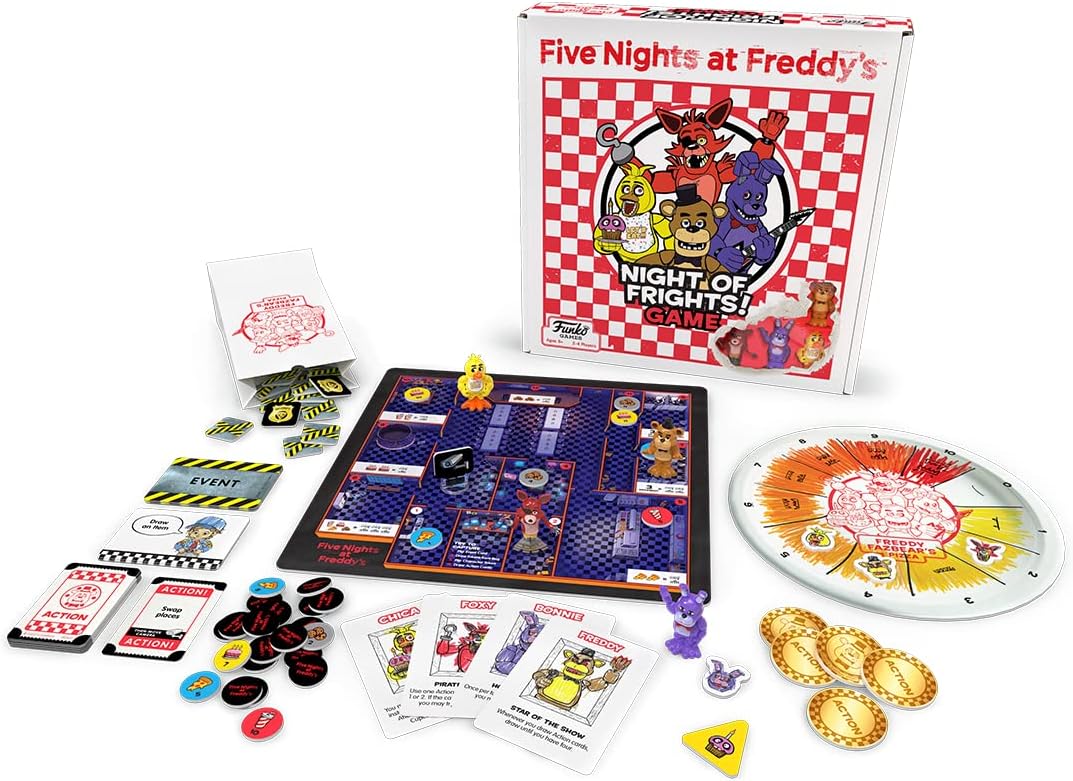 Detalle de Five Nights at Freddy's: Night of Frights – Survival Strategy Board Game