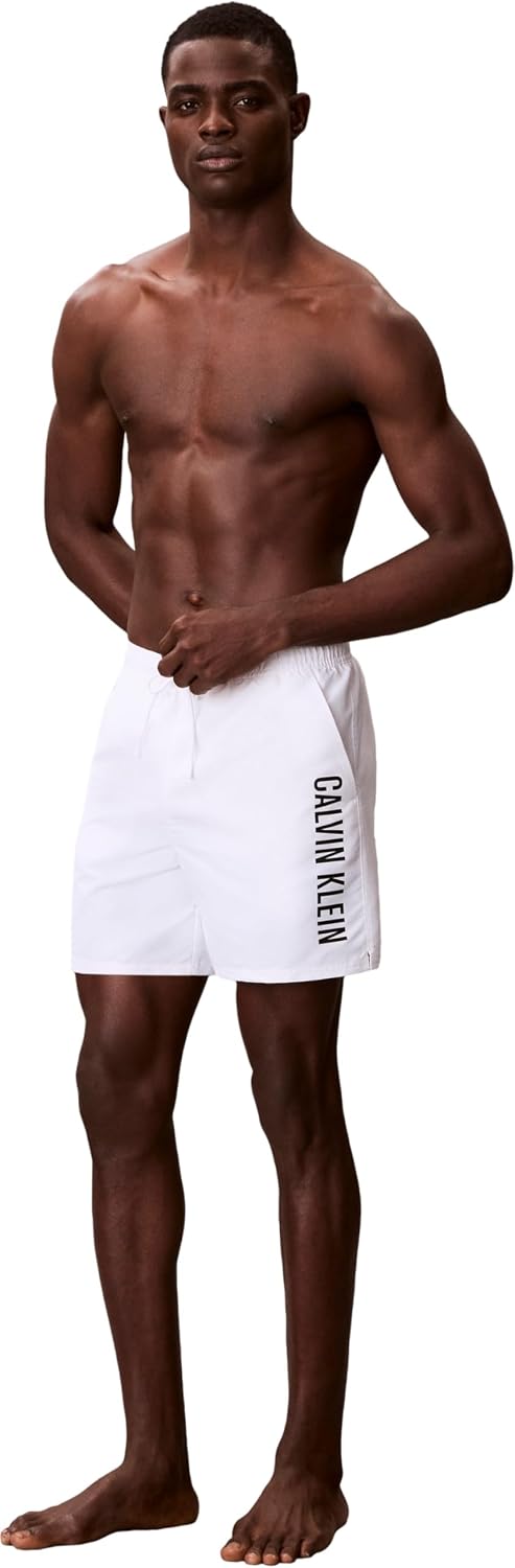 Detalle de Calvin Klein Pantaloni da Nuoto Uomo: stile autentico e sostenibile