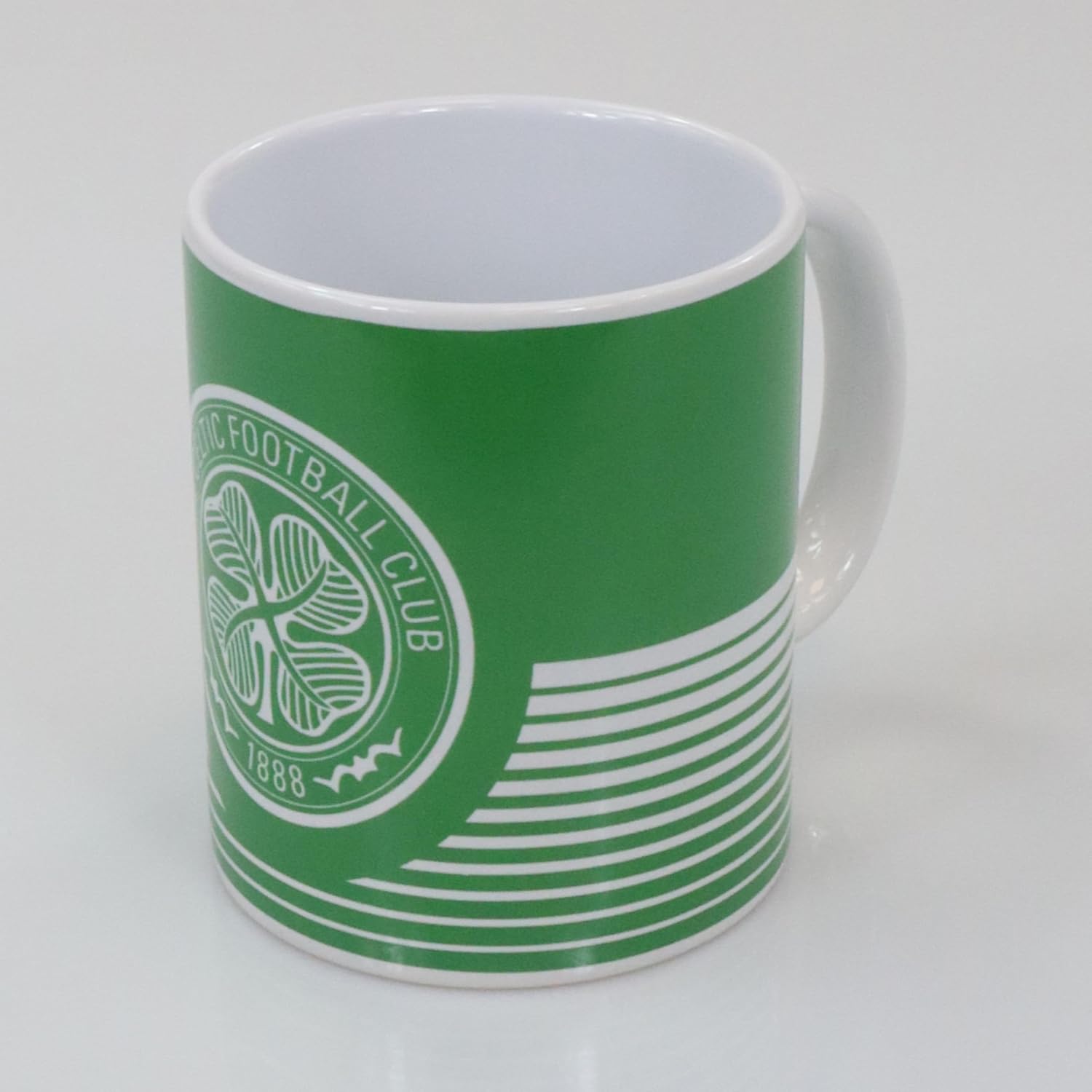 Detalle 2 de FOCO Officially Licensed Celtic FC Linea Mug – 11 oz