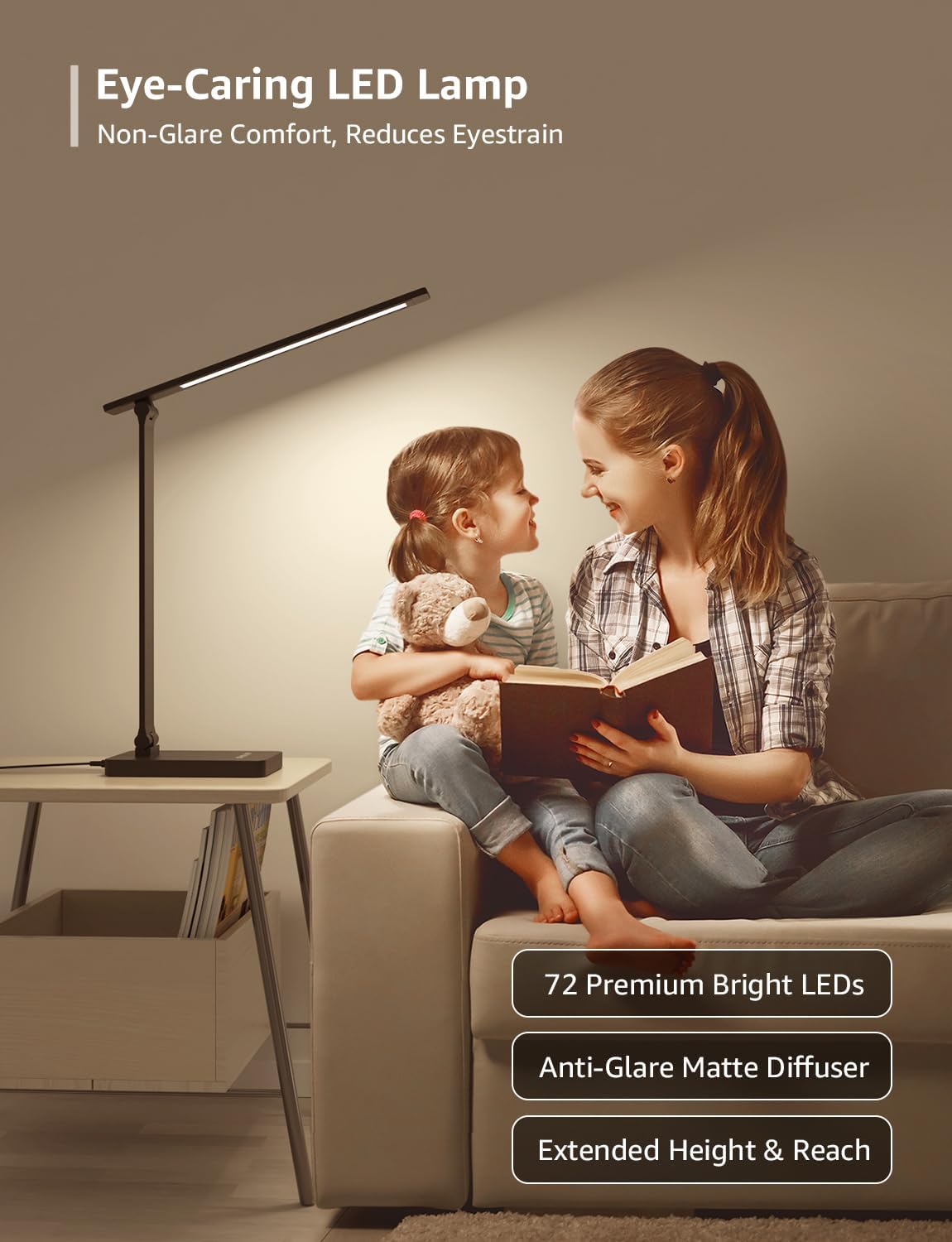 Detalle de Lepro Desk Lamp 9.2W dimmable LED desk lamp