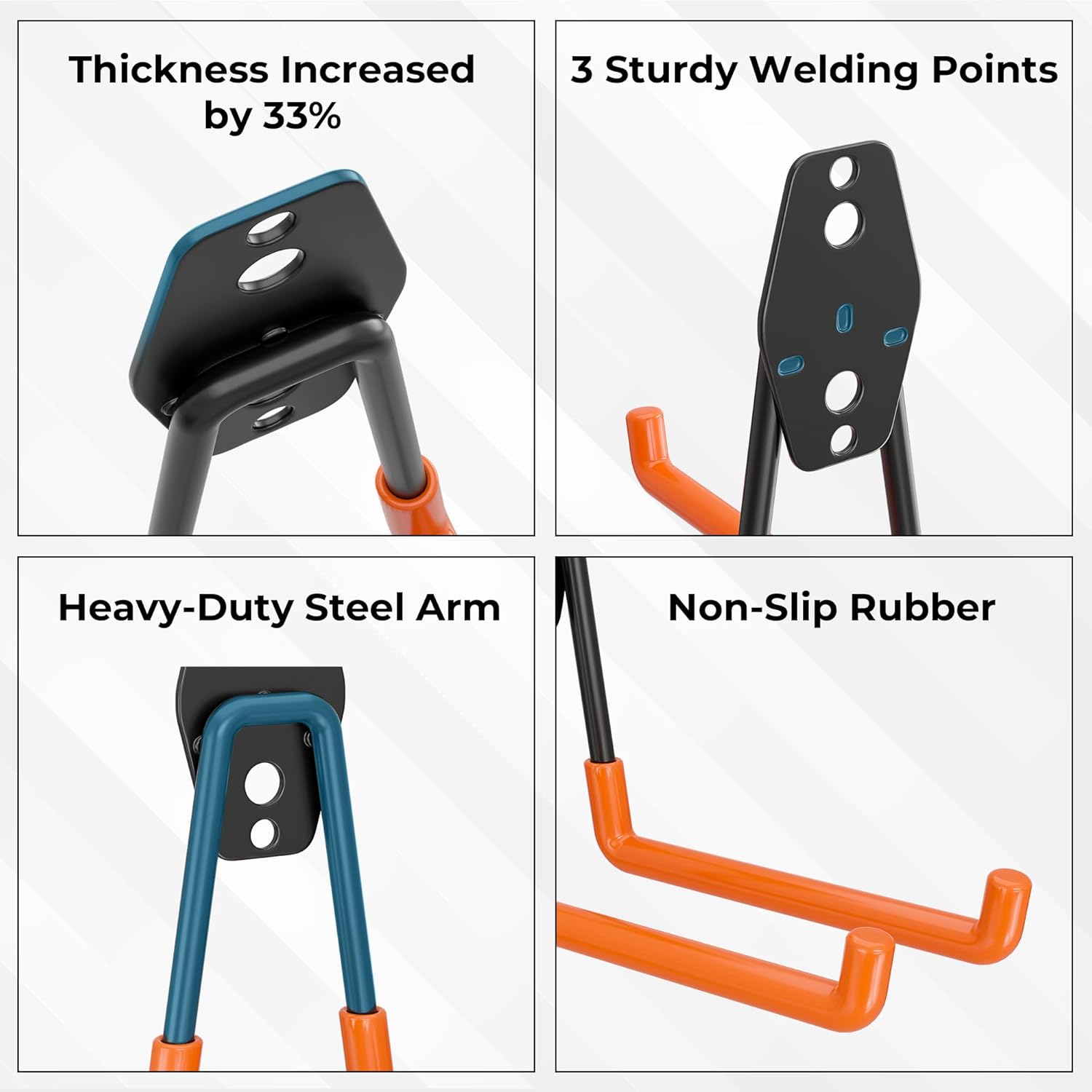 Thumbnail 3 de BONTEC Wandhaken Set 18 Stück für Garage