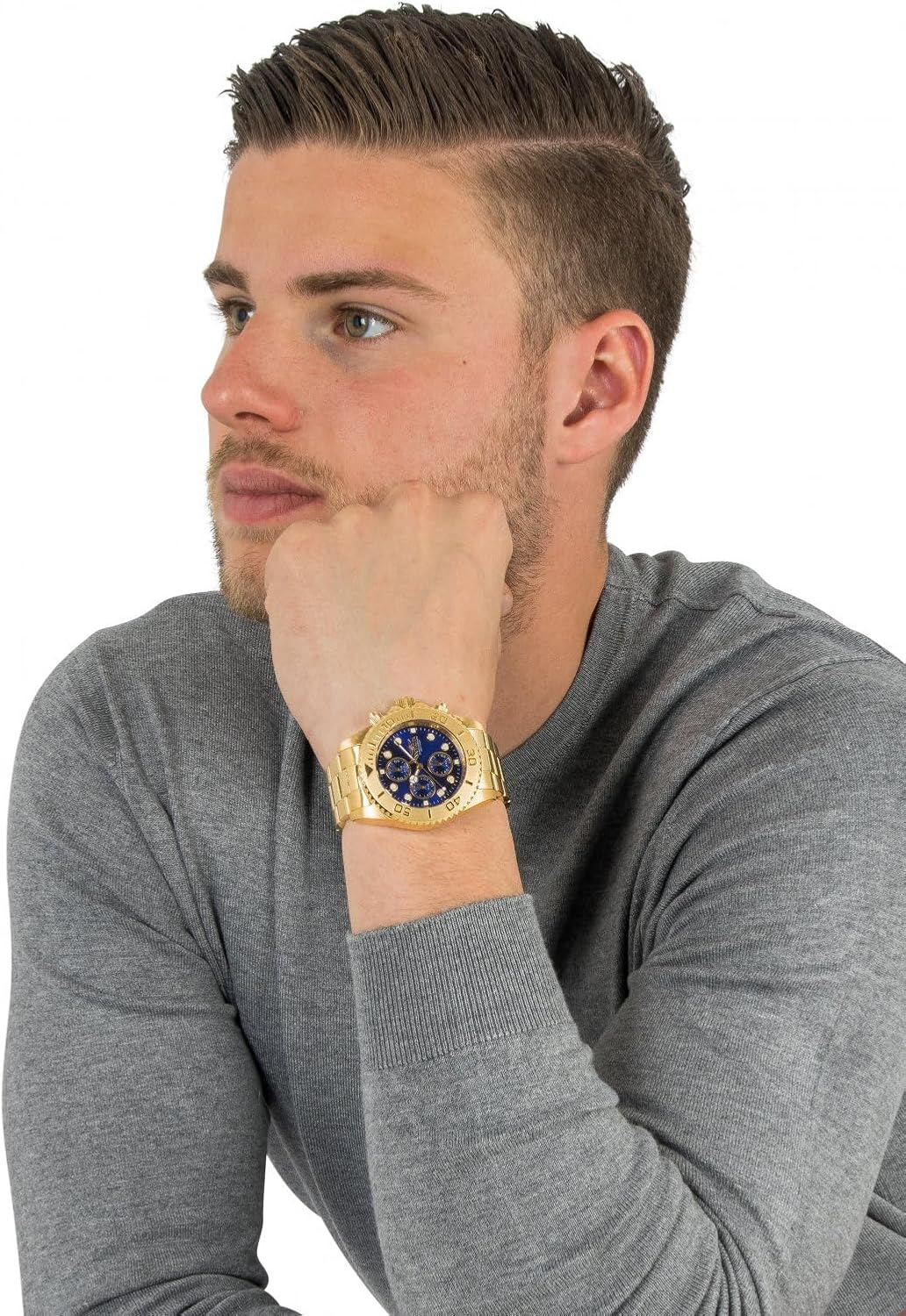 Thumbnail 4 de Invicta Pro Diver Montre Homme : quartz, acier inoxydable, 43 mm – fiabilité sous-marine