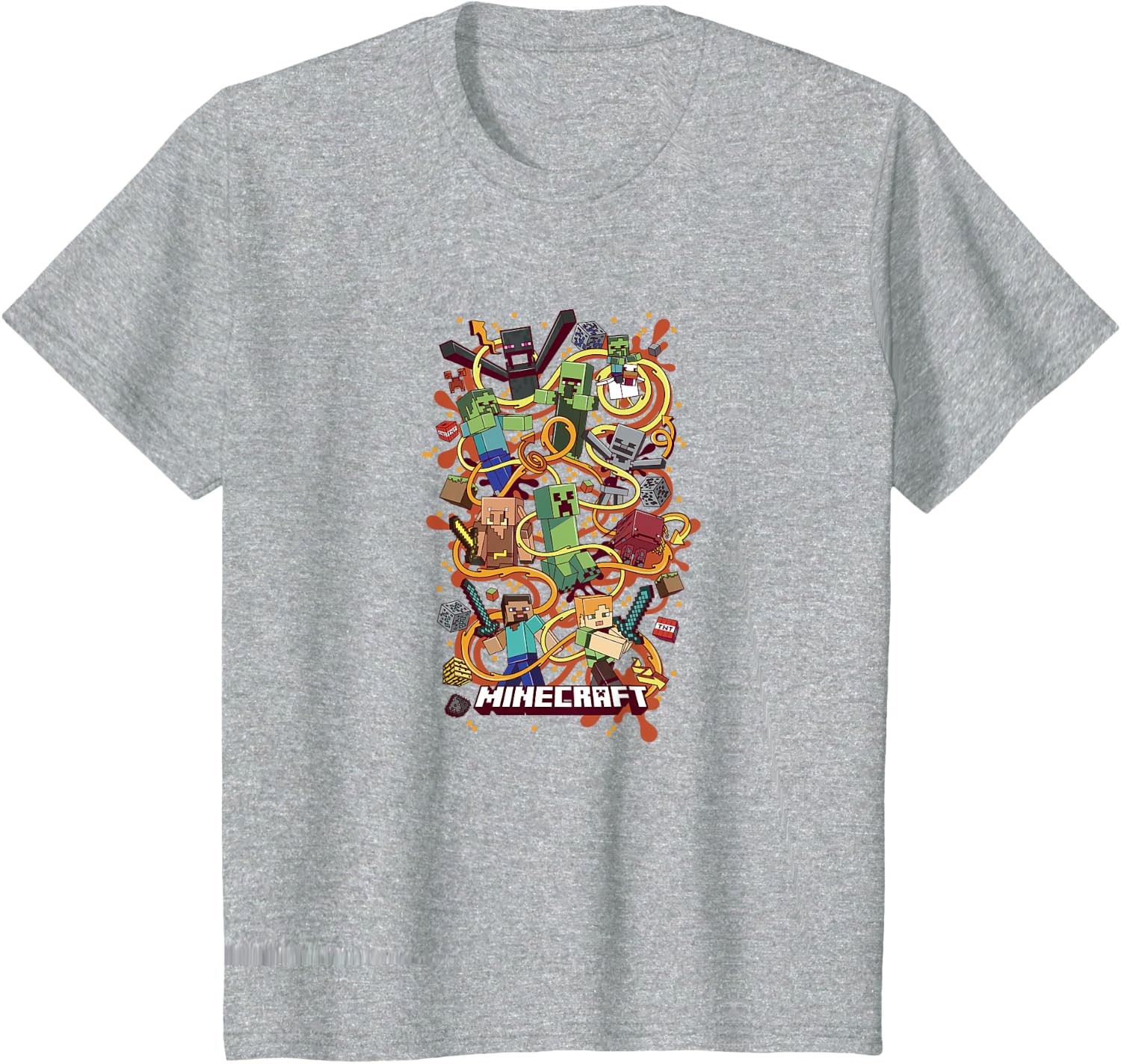 Thumbnail 3 de Minecraft Group Shot T‑Shirt Arrow