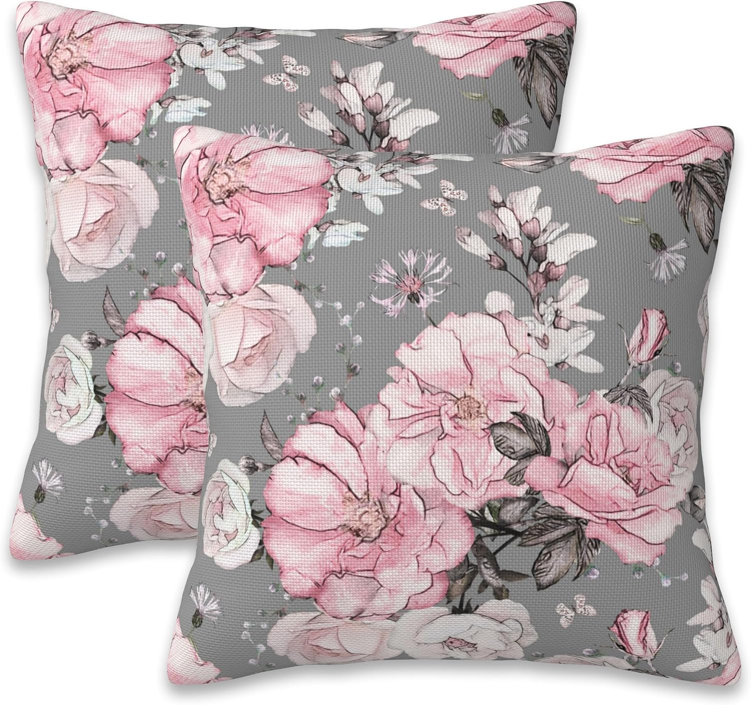 Detalle de Naqiuli Throw Pillow Covers, 18 x 18 Inches