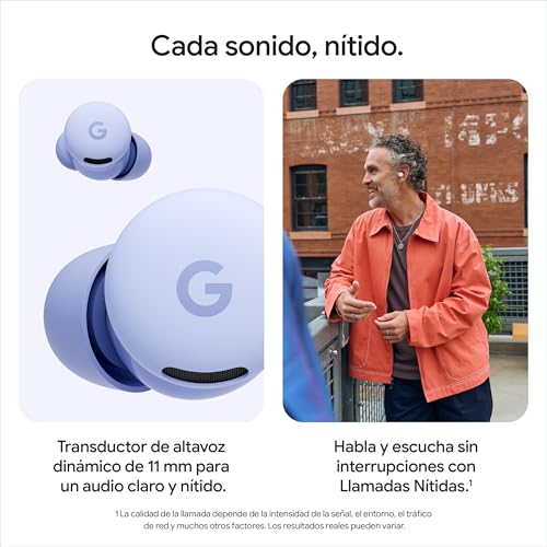 Thumbnail 2 de Google Pixel Buds 2a: Auriculares inalámbrics con cancelación de ruido activa y ajuste cómodo – Verde musgo