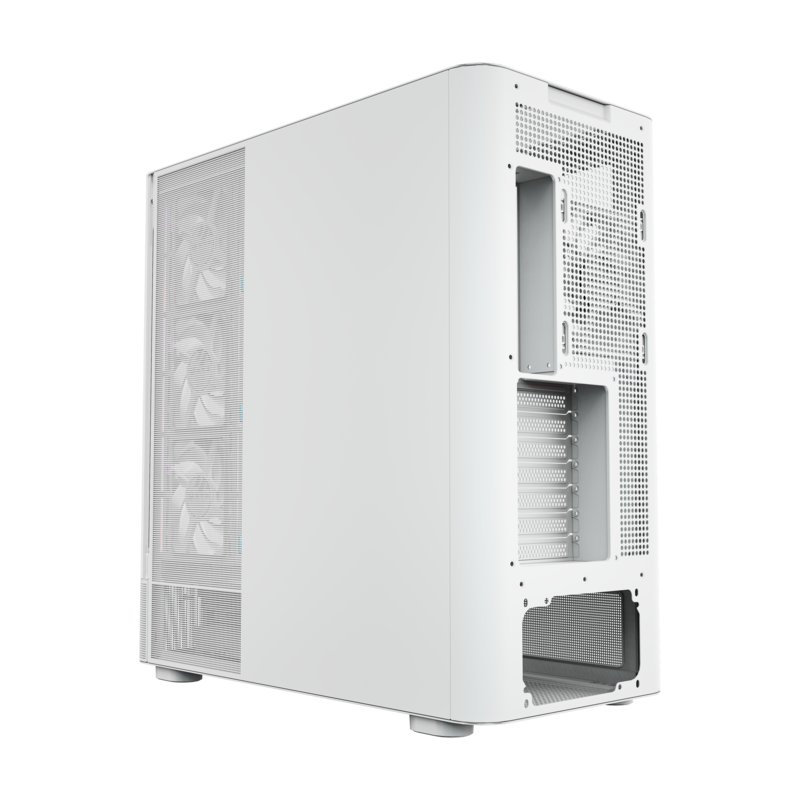 Thumbnail 2 de Torre XYZ Quantum Doble Cristal Curvo 4xVortex A-RGB ATX/420mm – Negro/Blanco