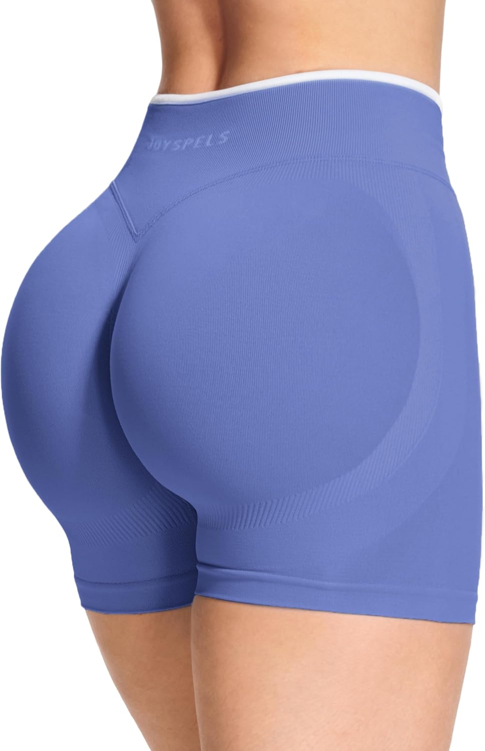 Thumbnail 2 de JOYSPELS Women's Seamless Gym Shorts: High Waist with Scrunch Bum (UK)