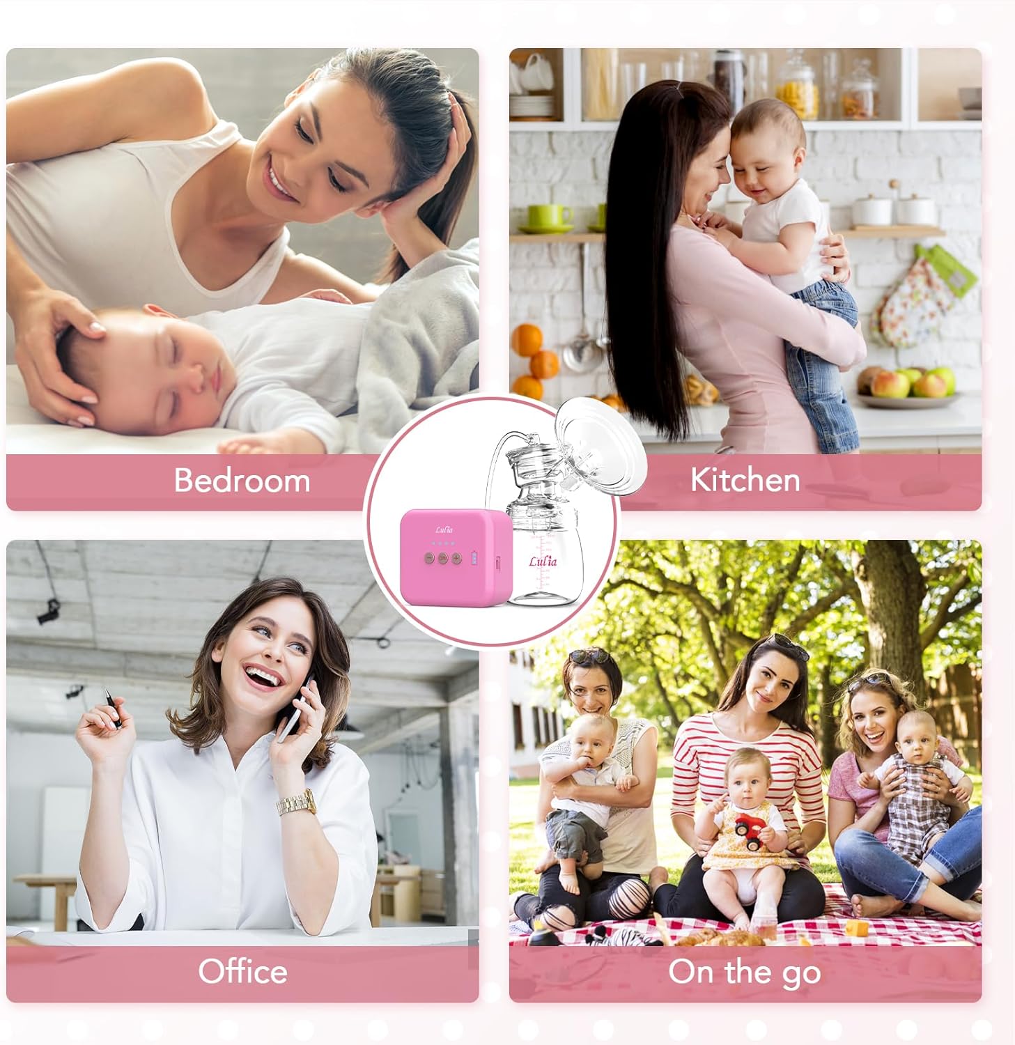 Thumbnail 6 de Extractor de leche eléctrico portátil 2 modos