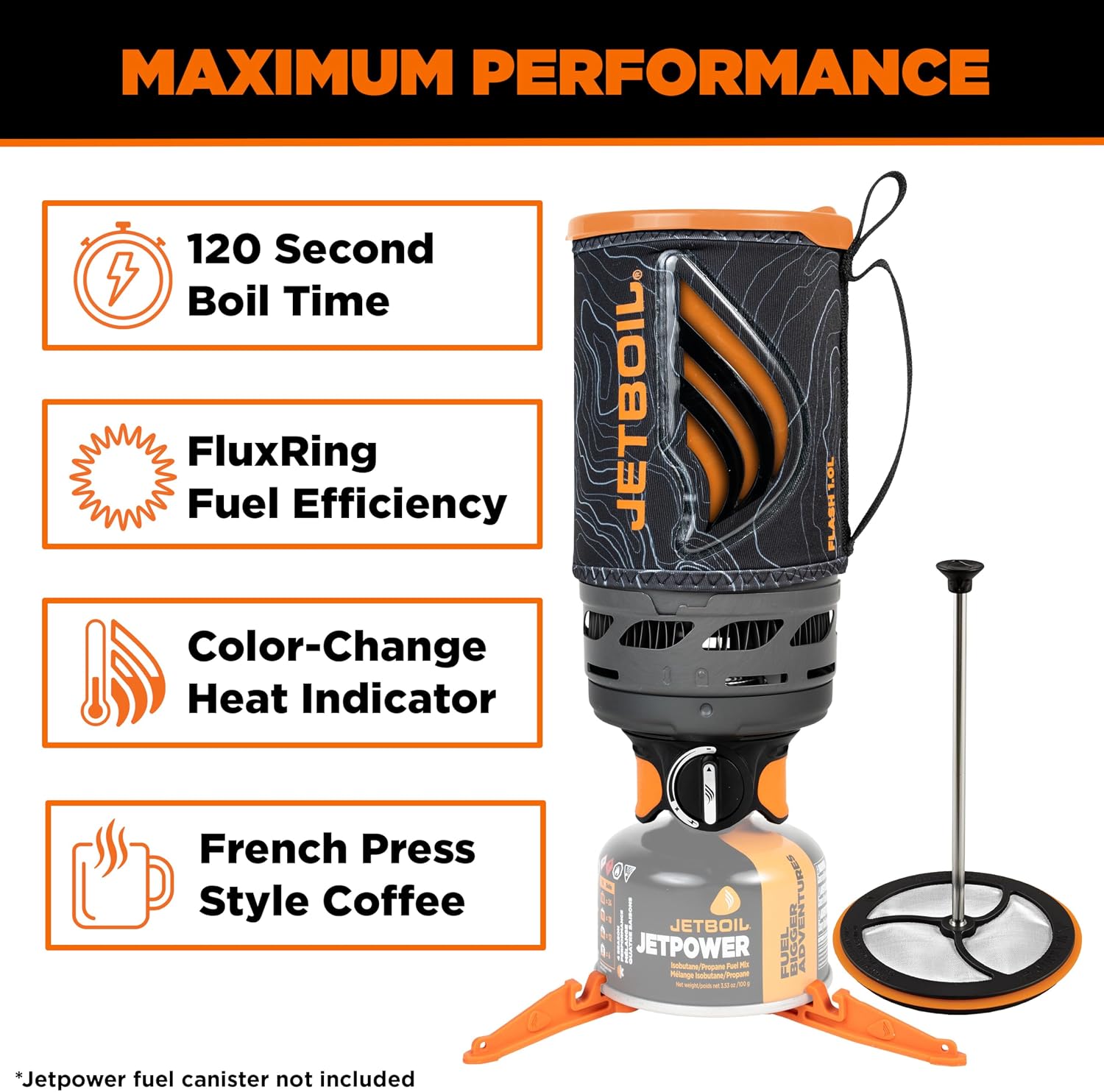Detalle 2 de Jetboil Flash Java Portable Stove 1L