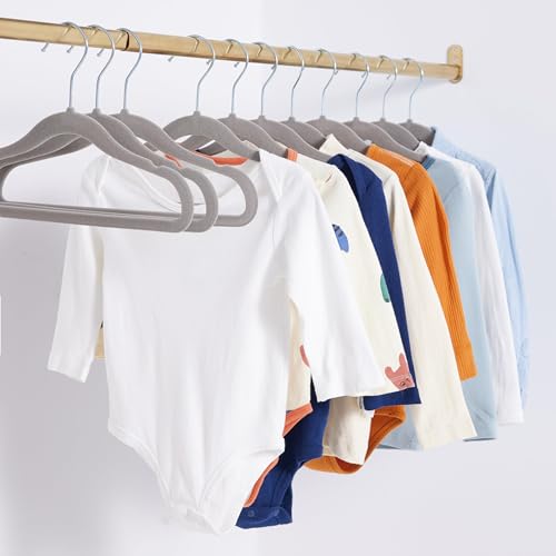 Thumbnail 4 de Amazon Basics Perchas terciopelo para niños 29,46 cm, 50 uds