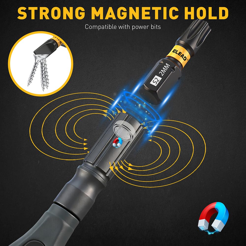 Thumbnail 6 de Magnetic Ratchet Screwdriver Set, 46-in-1