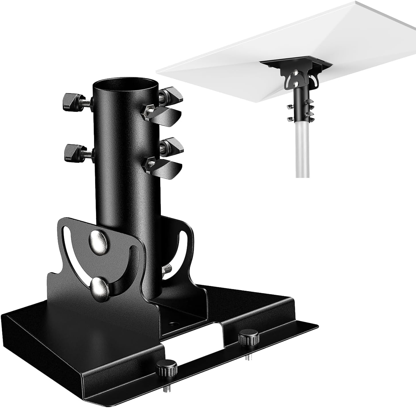 Detalle de Starlink Gen 3 Mount (Pole Mounting Kit) for Standard Dish V3, Black