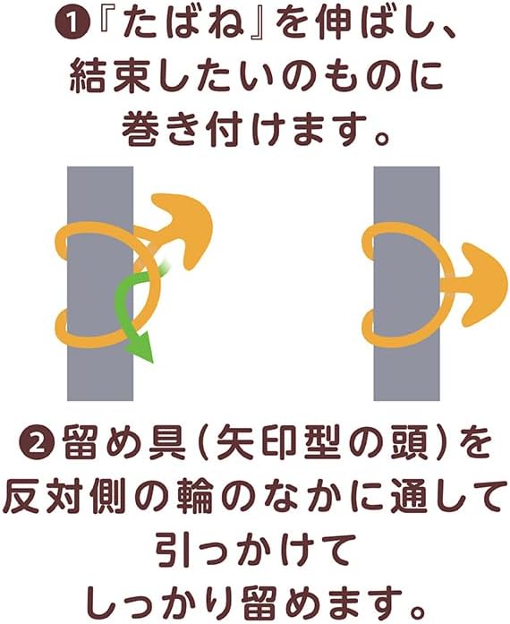 Detalle de オーバンド たばね #14 輪ゴム アメ色・50g袋・オーバンド缶セット