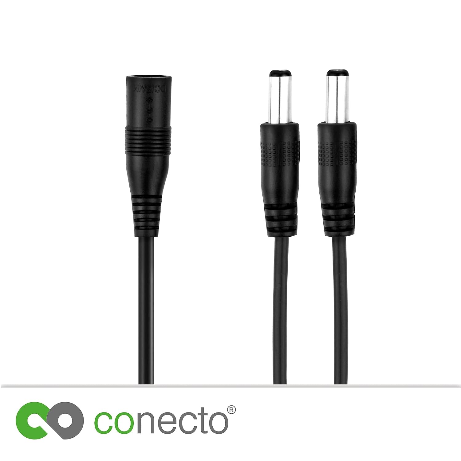 Detalle de conecto CC20063-V2 Y-fördelare för DC, 5,5 x 2,1 mm, 40 cm