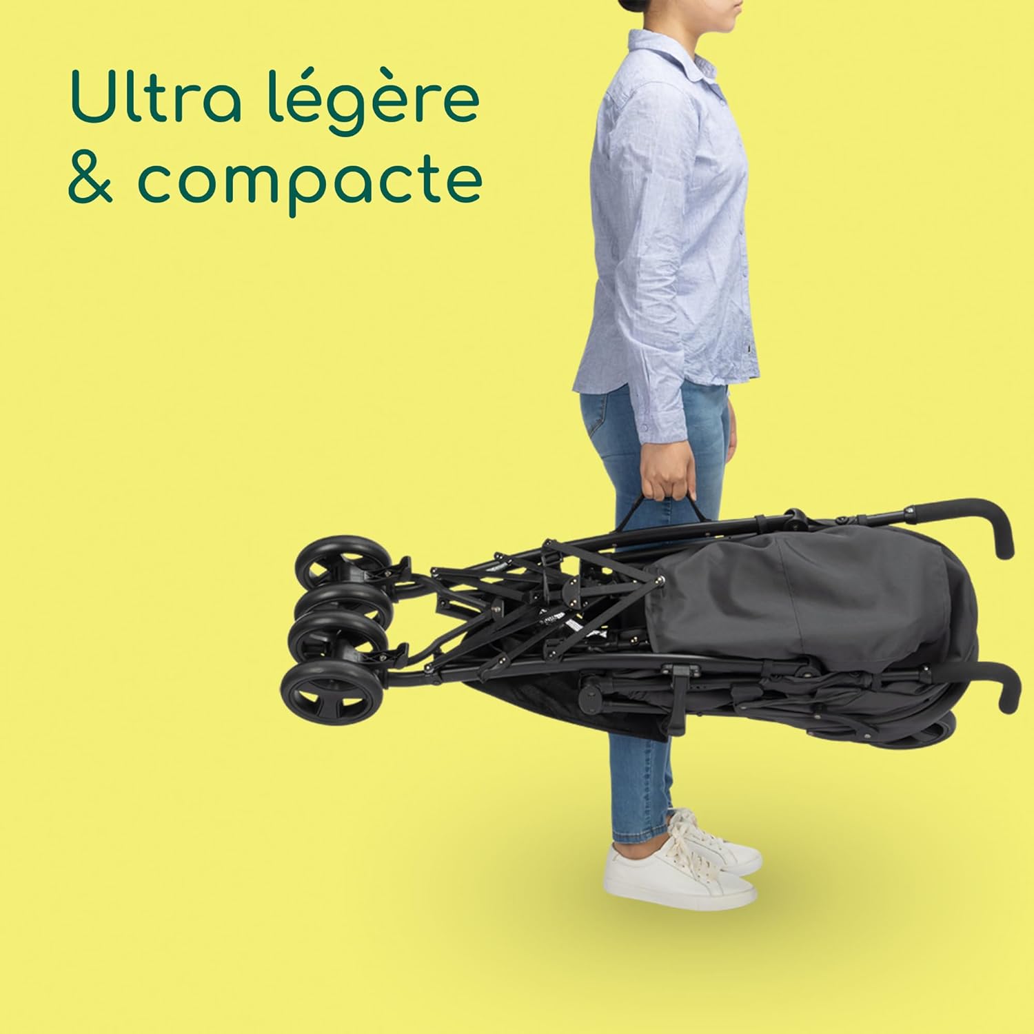 Detalle 2 de Bebeconfort Dusk : Poussette bébé 0–4 ans, voyage ultra-compacte et légère