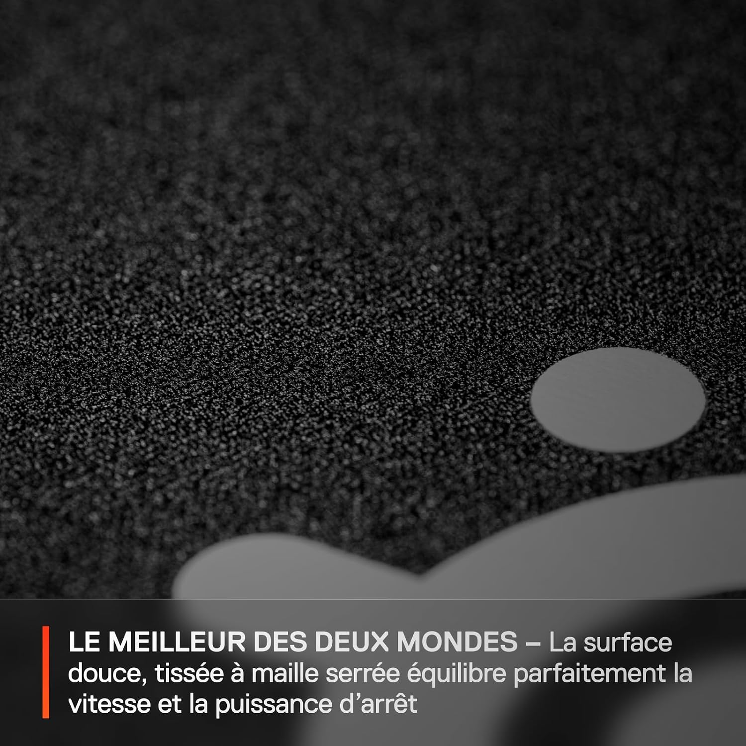 Detalle de SteelSeries QcK XL tapis souris 900x400 mm 🖱