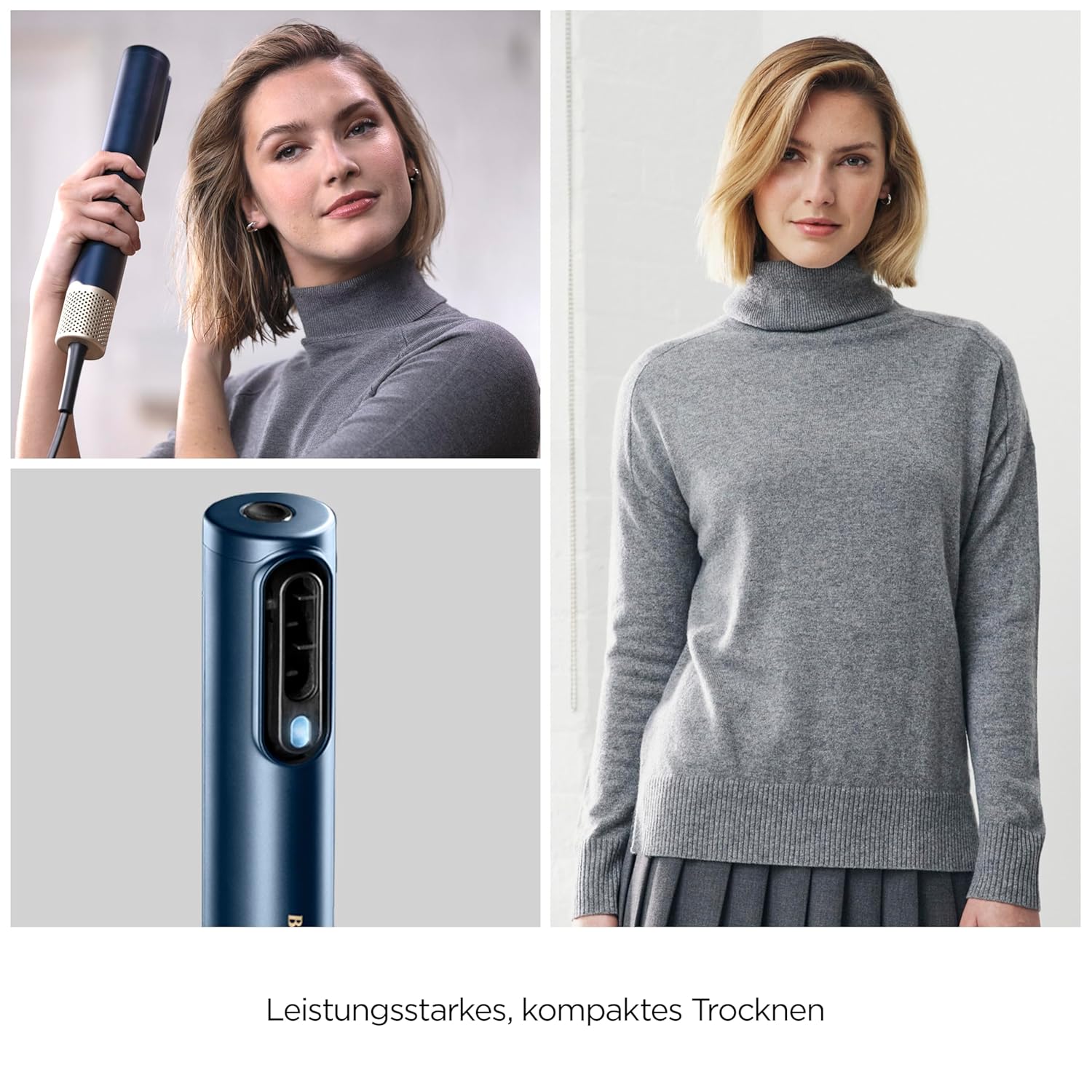 Detalle de BaByliss Air Wand AS6553E – All-in-One Haartrockner, Glätteisen und Styler mit Wet-to-Dry