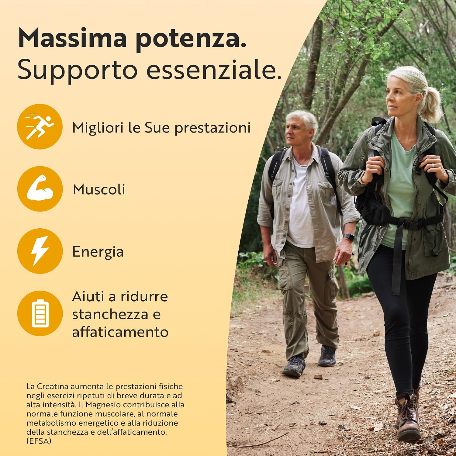 Detalle de Nutravita Creatina Monoidrato 3000 mg con Magnesio 360 mg – 360 g, Polvere Vegana senza Aroma