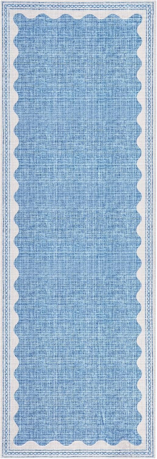 Detalle 2 de CAREMEE 2x6 Scalloped Blue Runner