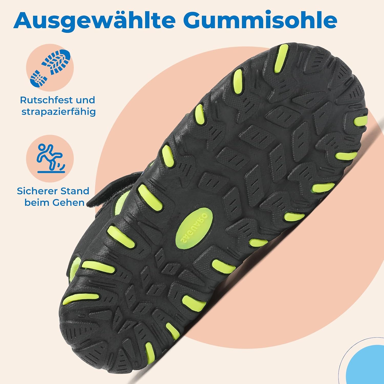 Thumbnail 6 de SAGUARO Sandalen Jungen Geschlossene Trekkingsandalen – sicher, atmungsaktiv und leicht