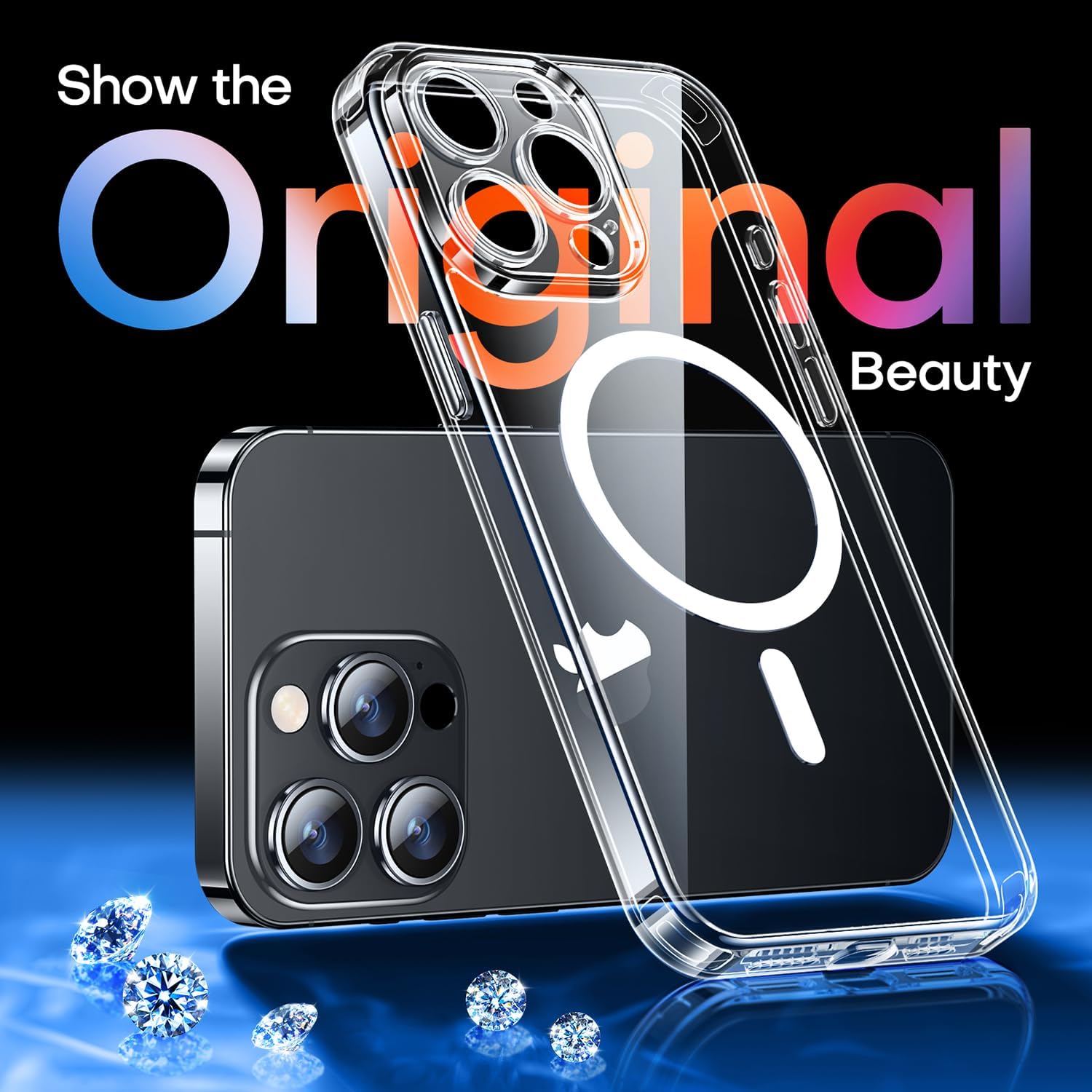 Detalle de iPhone 15 Pro Max Magnetic case 6.7 inch