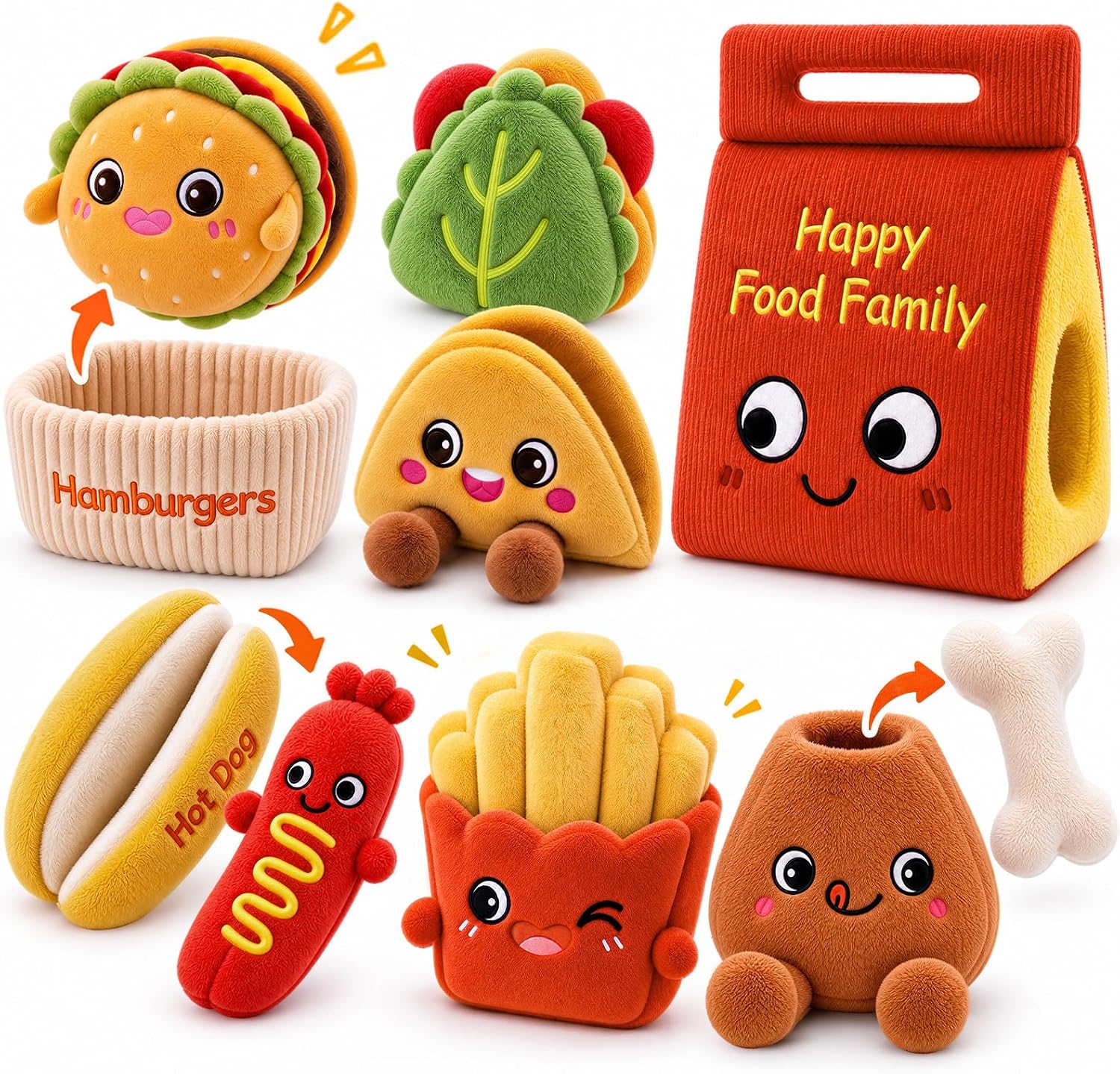 Detalle de SAIMAND Baby Sensory Toy Set Plush