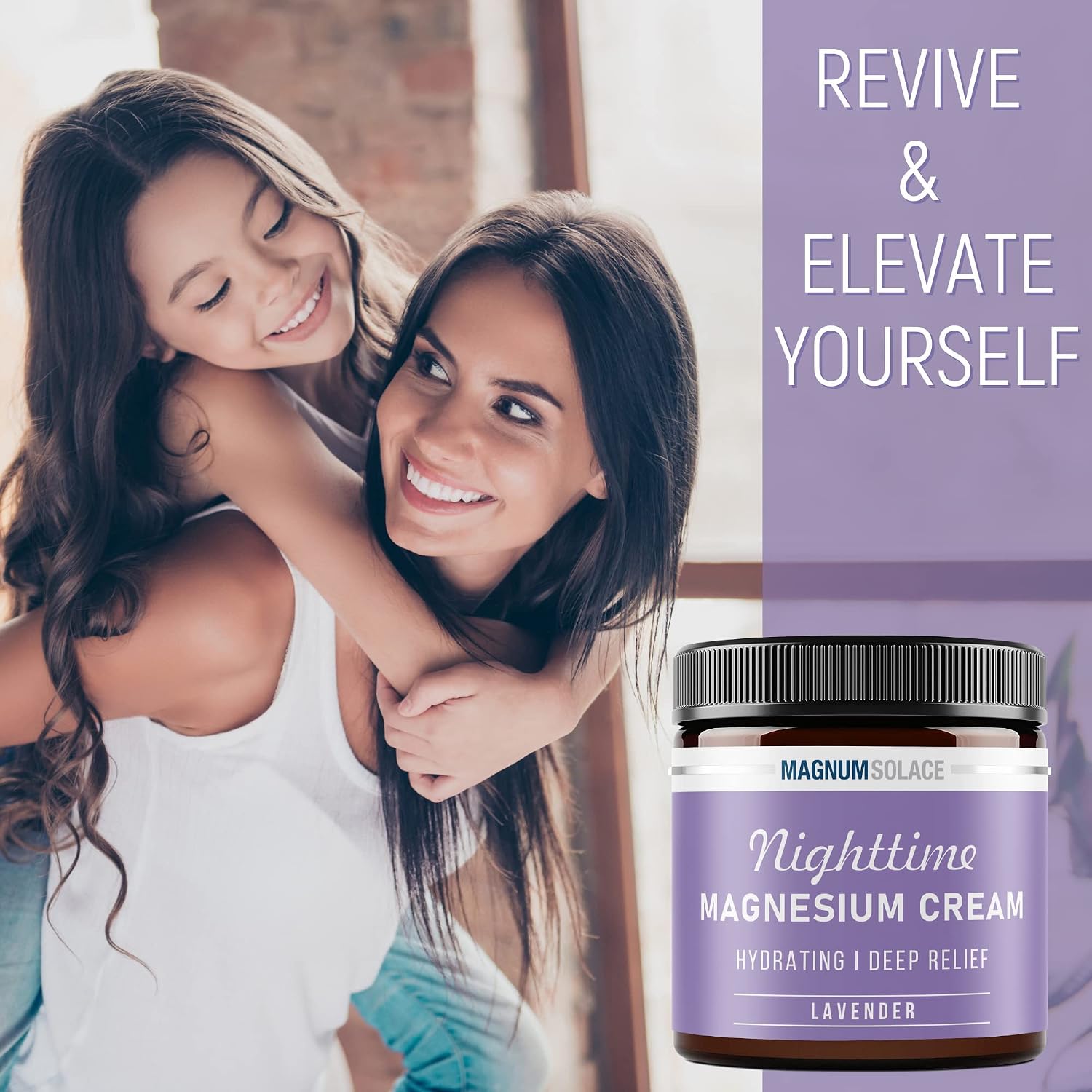 Thumbnail 5 de Magnum Solace Magnesium Lotion – Nighttime Lavender Cream