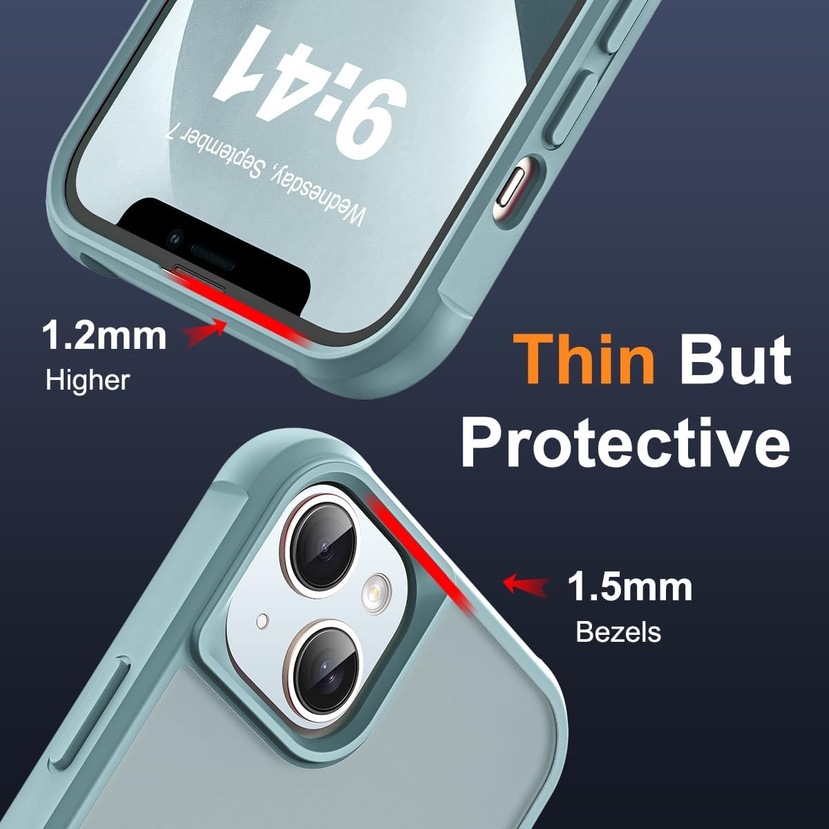 Detalle 2 de Skylmw iPhone 13 14 case with Mag-Safe stand