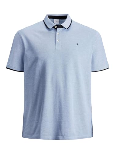 Detalle de Jack & Jones JJepaulos Polo Ss Noos Pls para hombre en Bright Cobalt