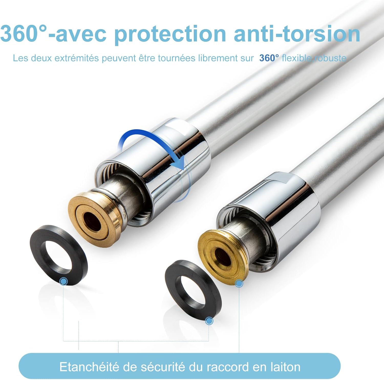 Detalle 2 de OFFO Flexible de Douche 2.0 m