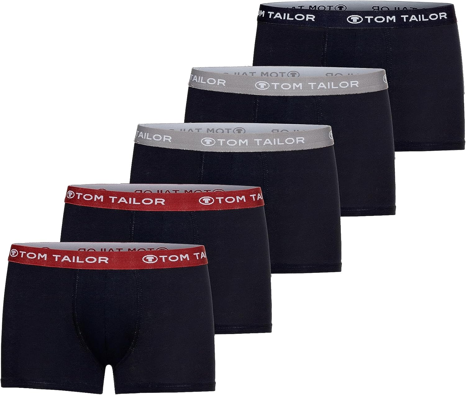 Thumbnail 6 de TOM TAILOR Boxershorts Herren 5er Pack – Unterhosen, Größen S–3XL