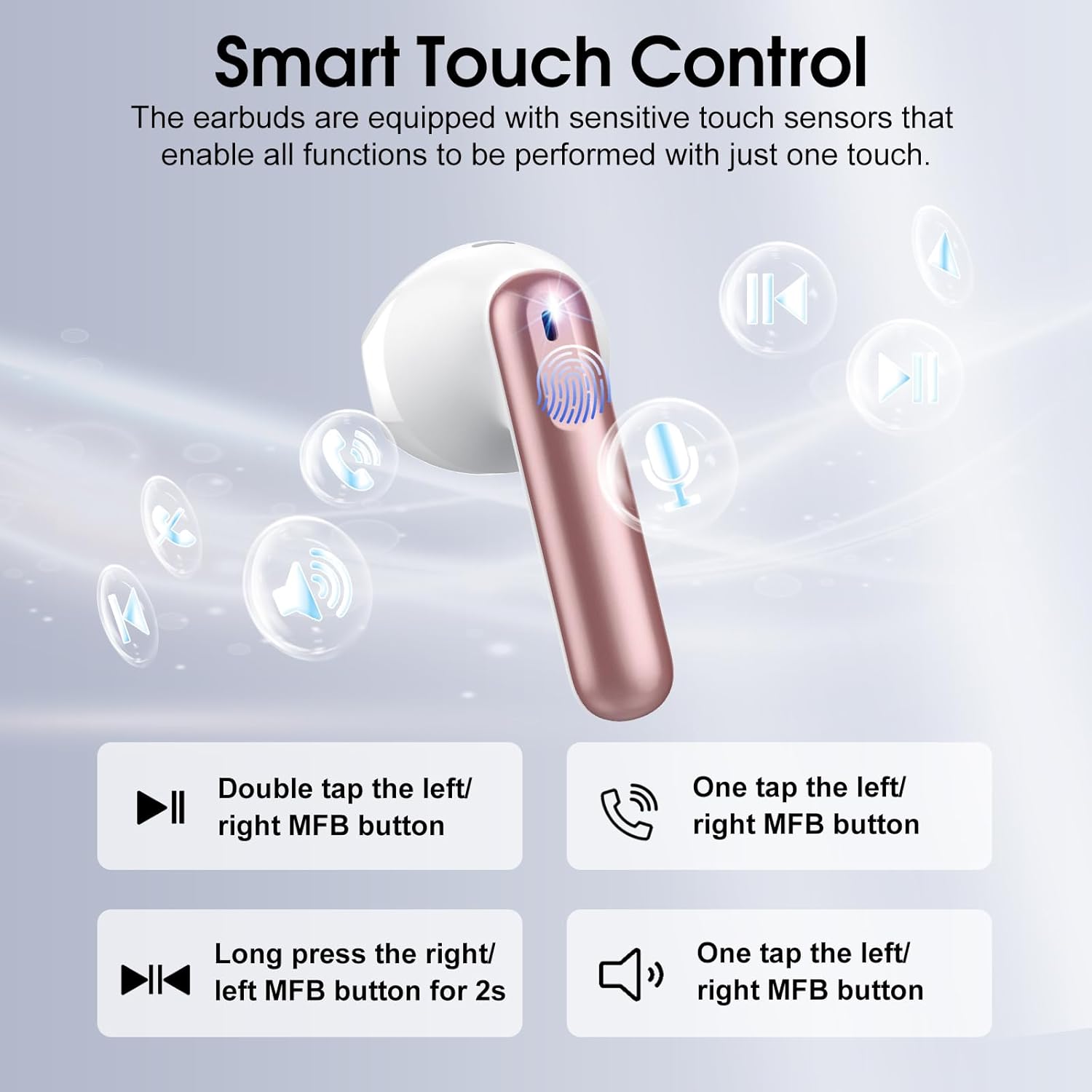 Thumbnail 5 de Wireless Earbuds 2026 Bluetooth 5.4