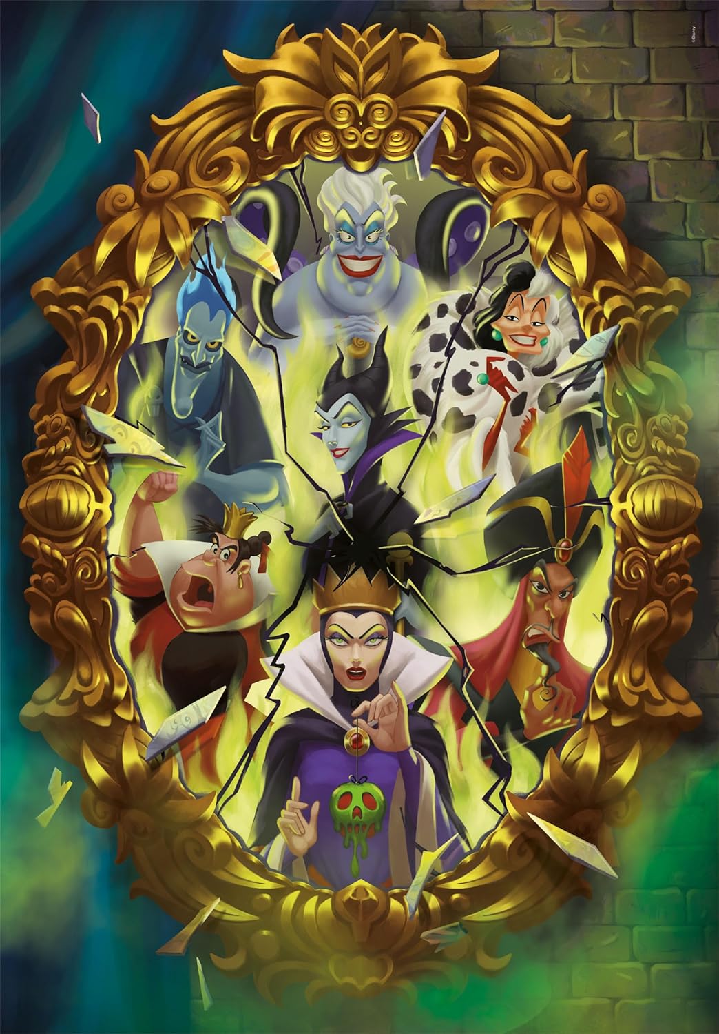 Thumbnail 1 de Clementoni Villains Puzzle 1000 Teile für Erwachsene (39812) – Disney Motiv, 70 x 50 cm