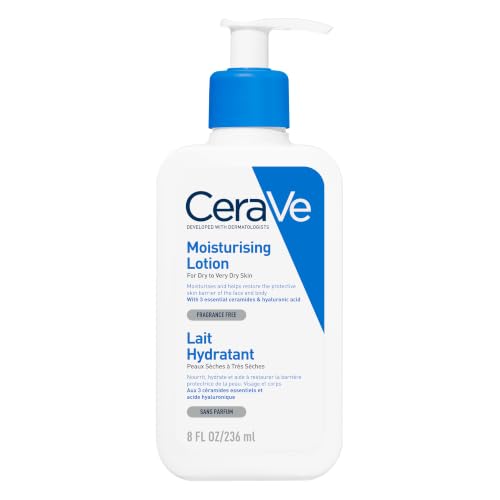 Detalle de CeraVe Face Moisturiser with Ceramides for Normal to Very Dry Skin, 236ml