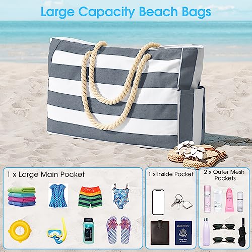 Thumbnail 6 de oscaurt Waterproof Beach Tote for Women – Large Capacity Yet Practical