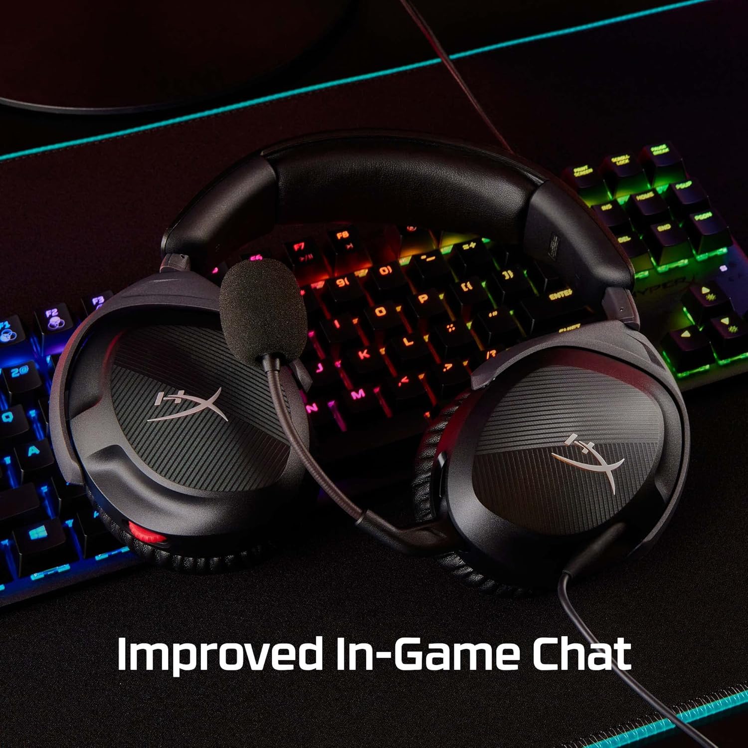 Detalle de HyperX Cloud Stinger 2 519T1AA: Lightweight USB-C PC Gaming Headset with 50mm Drivers