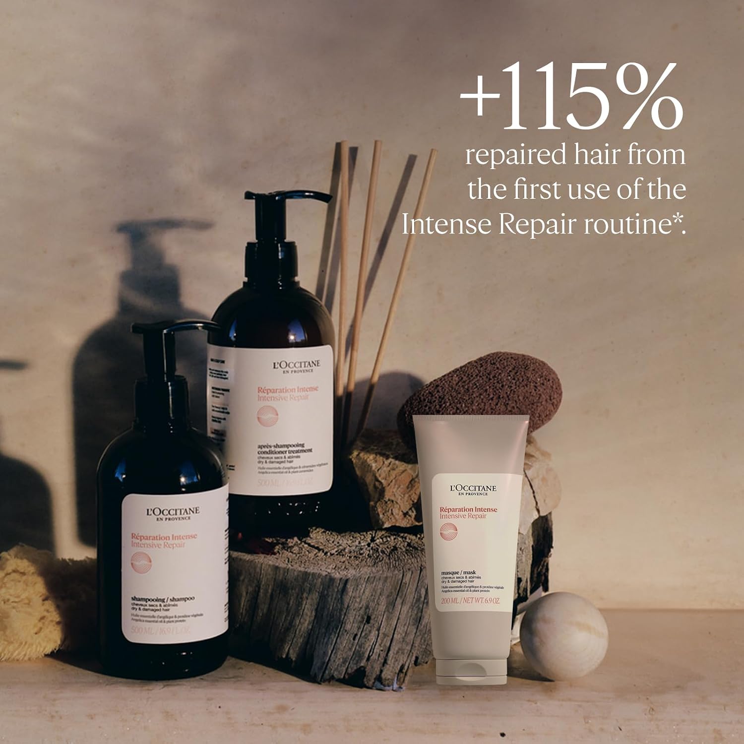 Thumbnail 3 de L’OCCITANE Intensive Repair Shampoo Refill – 500 ml