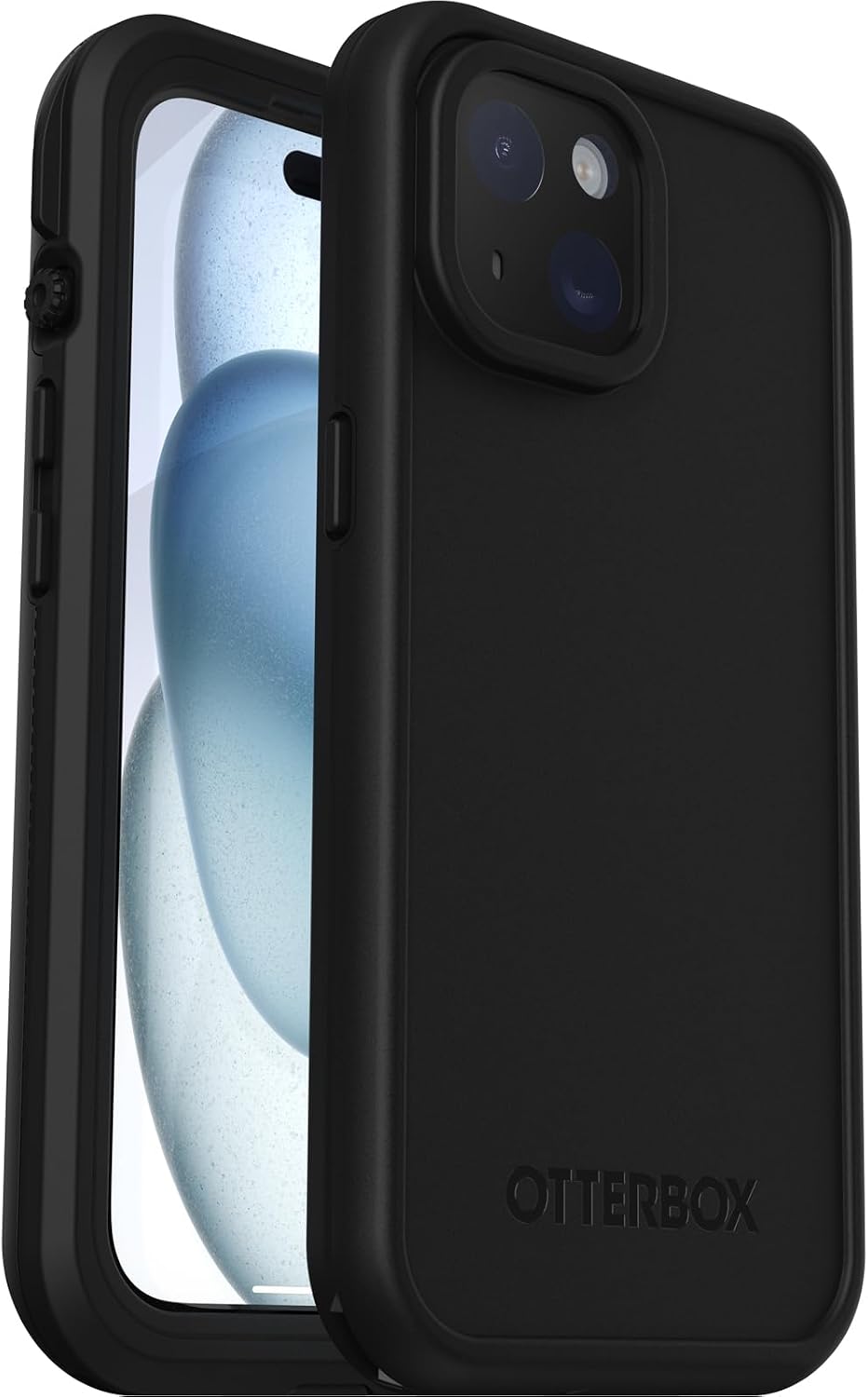 Detalle de OtterBox FRĒ Coque iPhone 15 MagSafe Noir