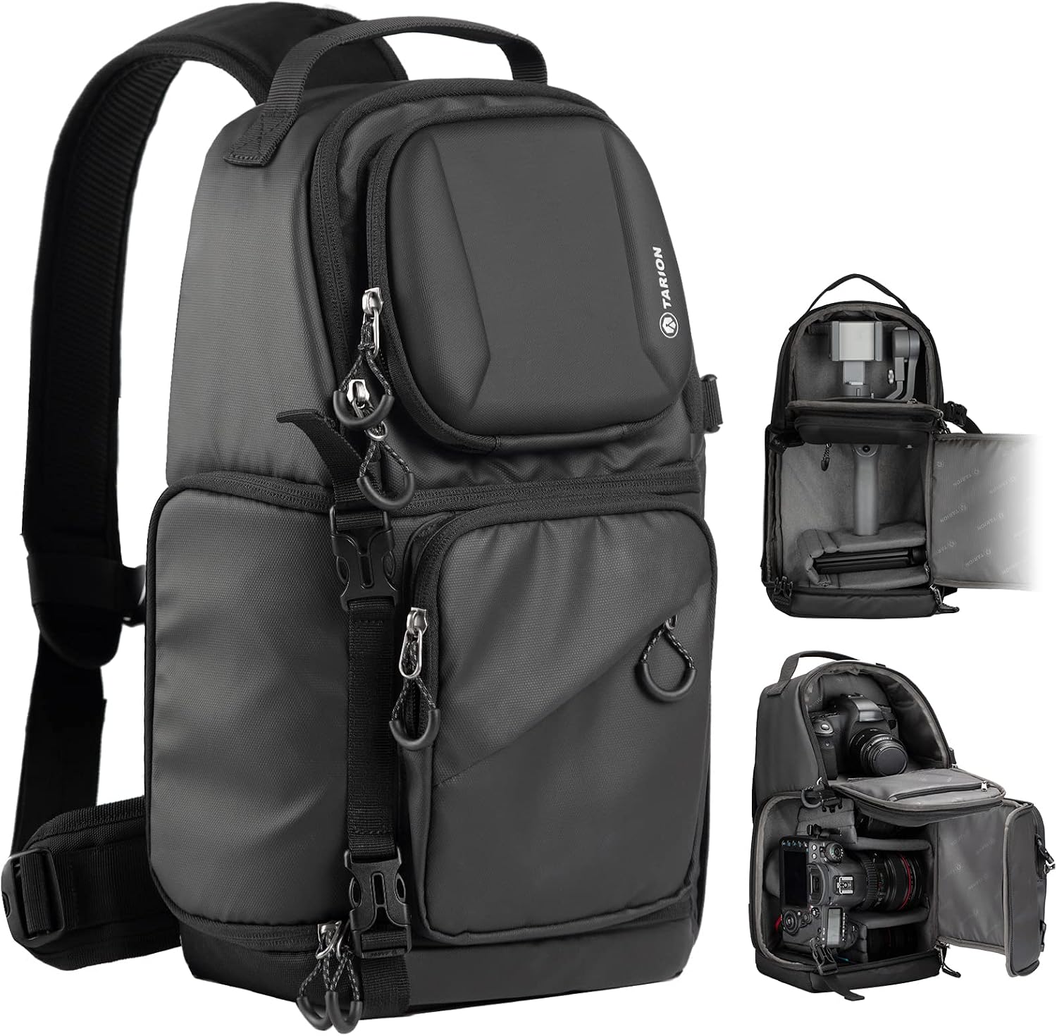 Detalle de TARION TR-S Bolsa bandolera 6,5L para cámara