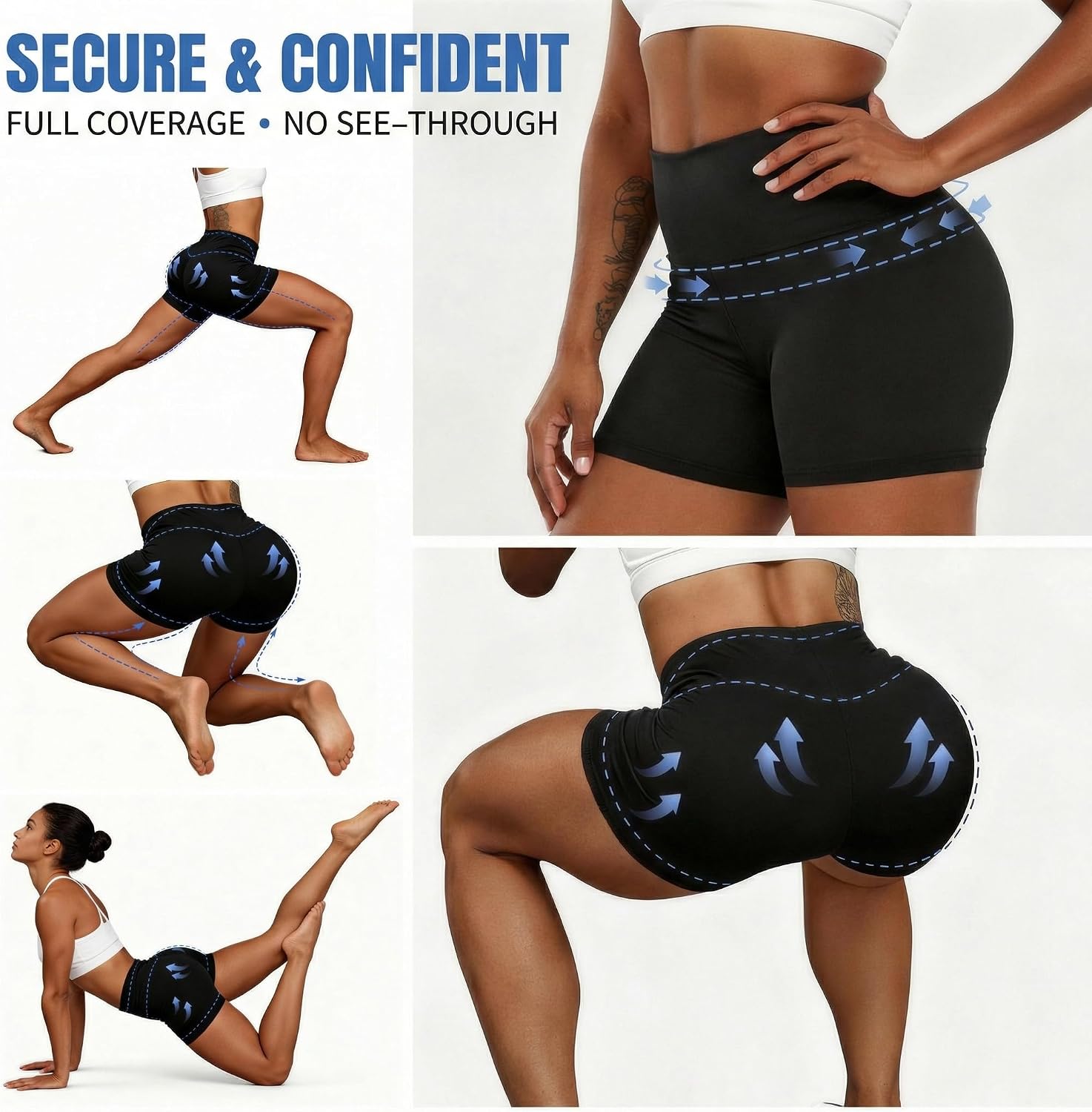Detalle 2 de TELALEO Volleyball Shorts, 5-Pack