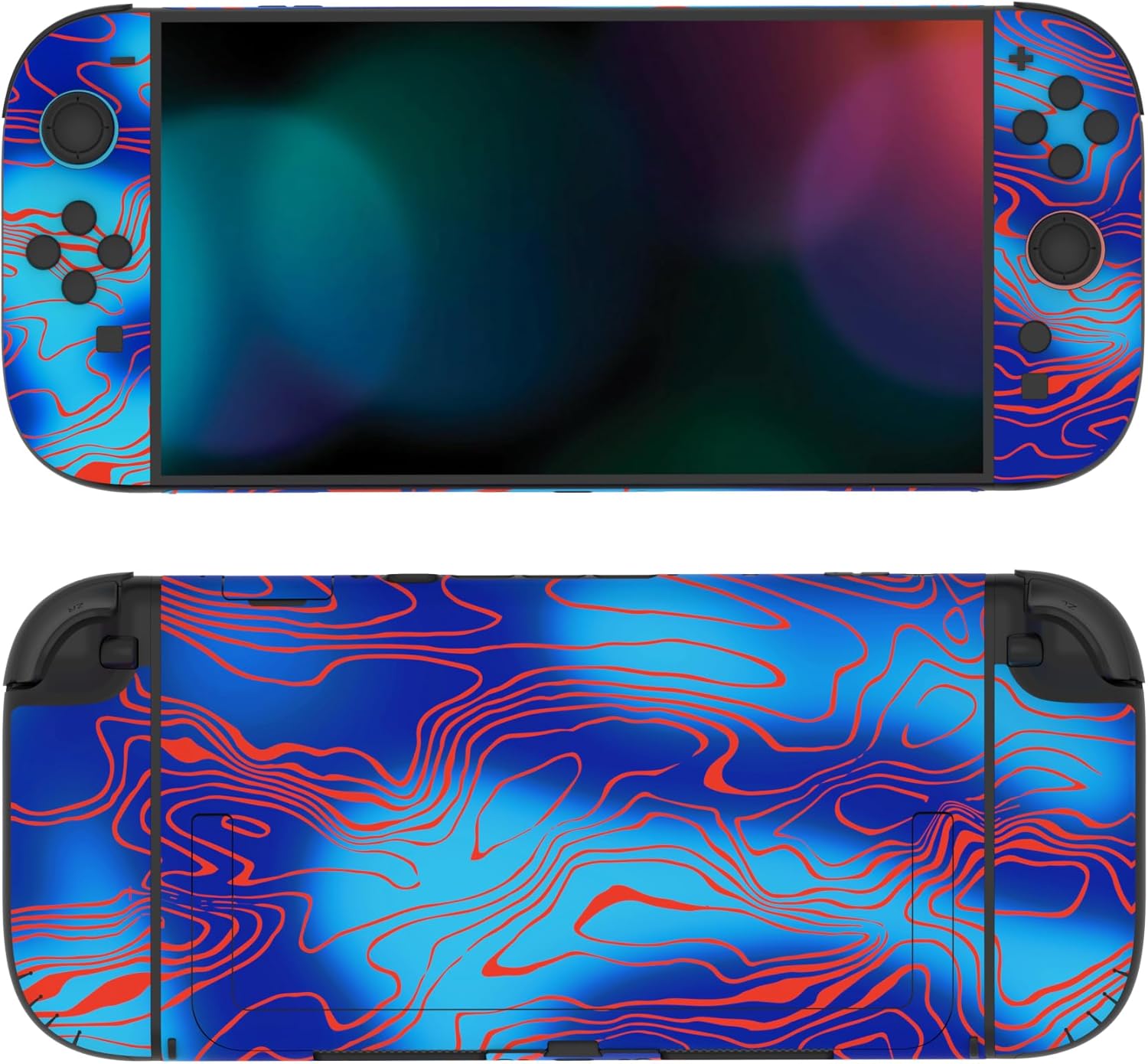 Thumbnail 3 de PlayVital Full Set Protective Skins for Nintendo Switch 2 in Damascuscamo – custom vinyl decal wrap