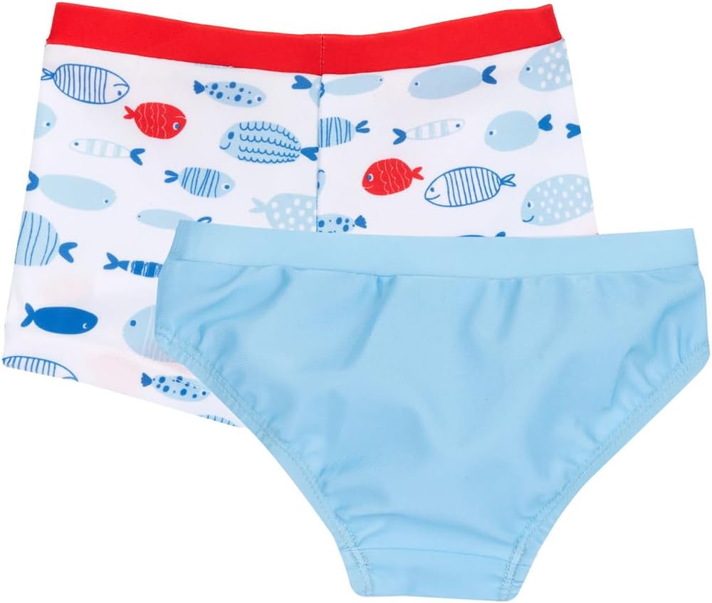 Detalle de Chicco Maillot de Bain Bébé Garçon – Ensemble de Boxer et Slip, Confort et Polyvalence