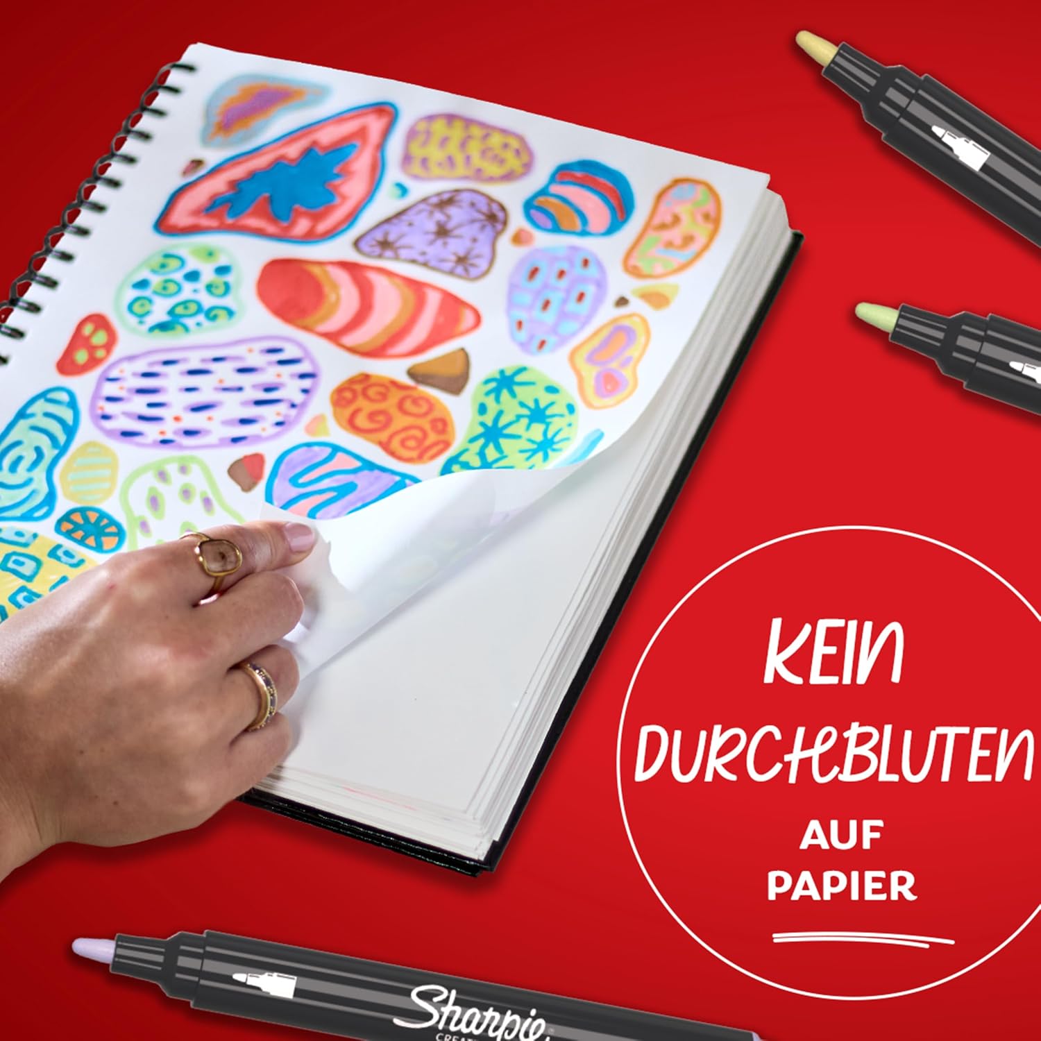 Thumbnail 3 de Sharpie Kreative Marker Erdtöne 12er Set