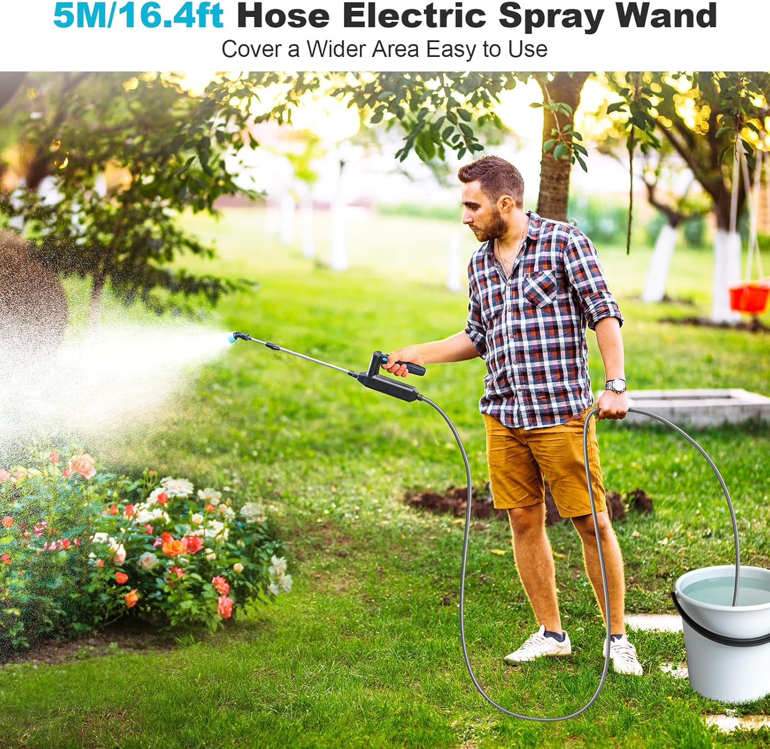 Thumbnail 1 de SYLSTAR Pompa irroratrice a batteria 60 cm per giardino