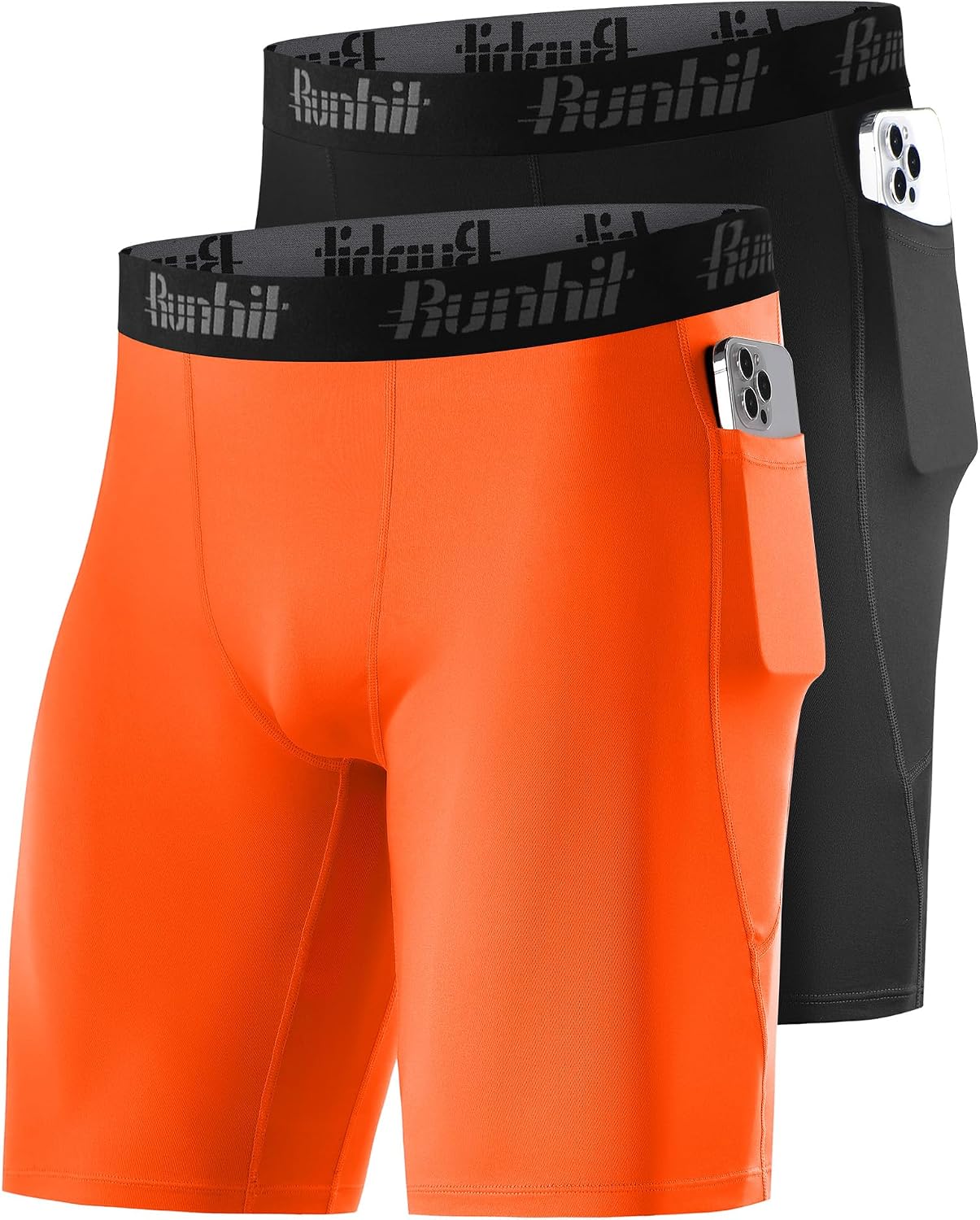 Thumbnail 6 de Runhit compression shorts, 9-inch