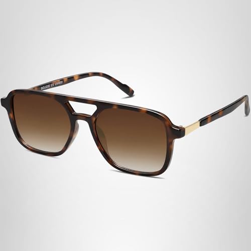 Thumbnail 7 de SOJOS SJ2202C3 Retro Aviator Sunglasses – Timeless Rectangle Aviators for Everyone