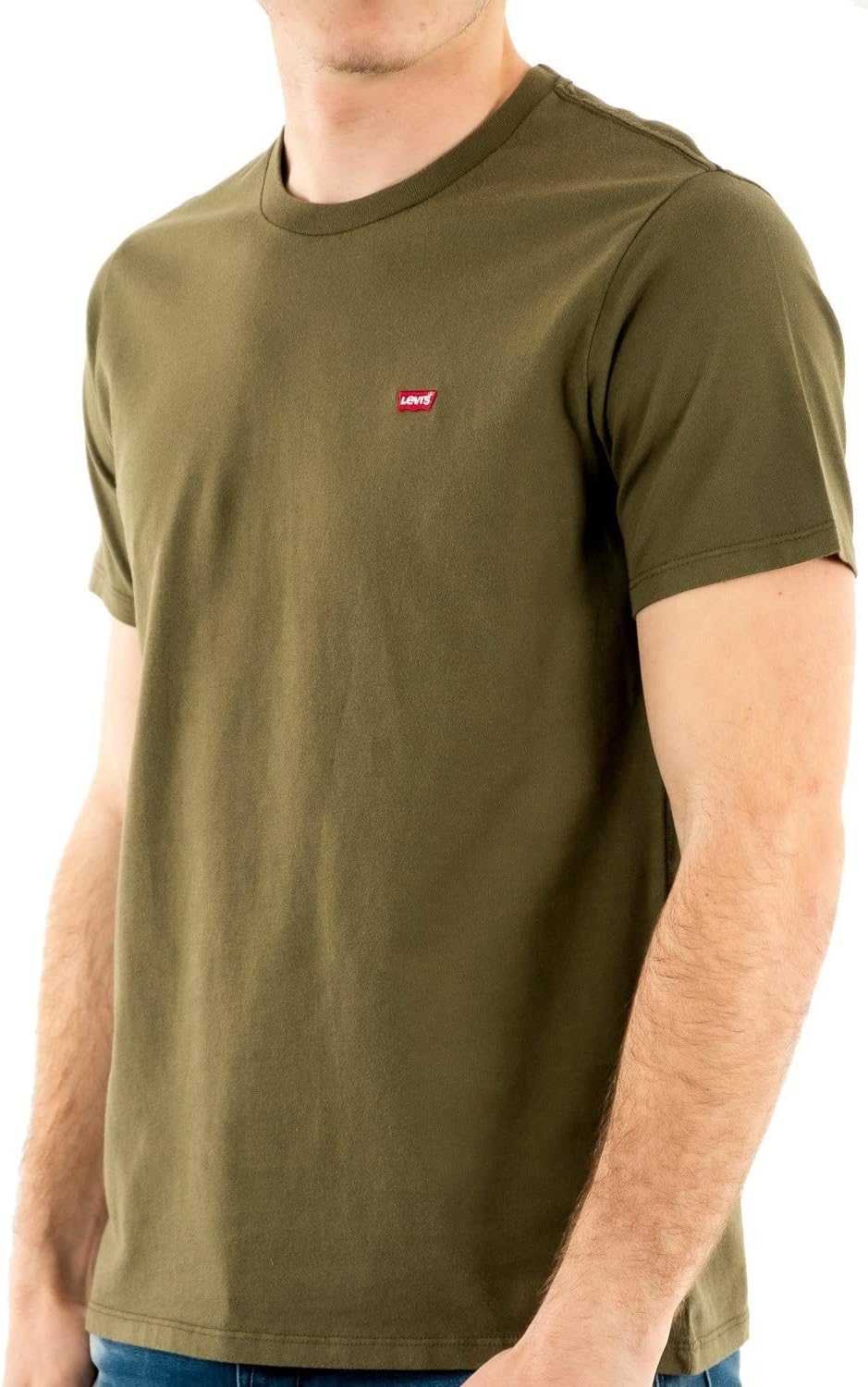 Detalle de Levi's Men's Ss Original Housemark Tee - Core Chesthit Logo T-Shirt