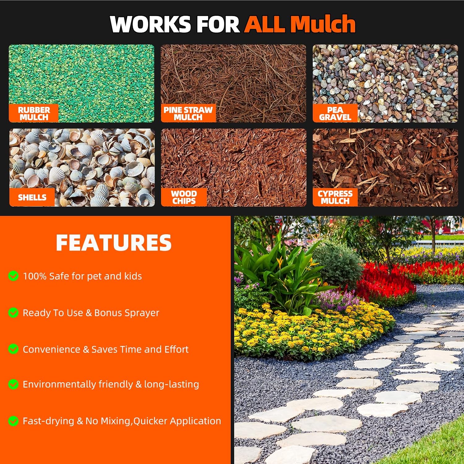 Detalle de Shabebe Mulch Binder 54 oz
