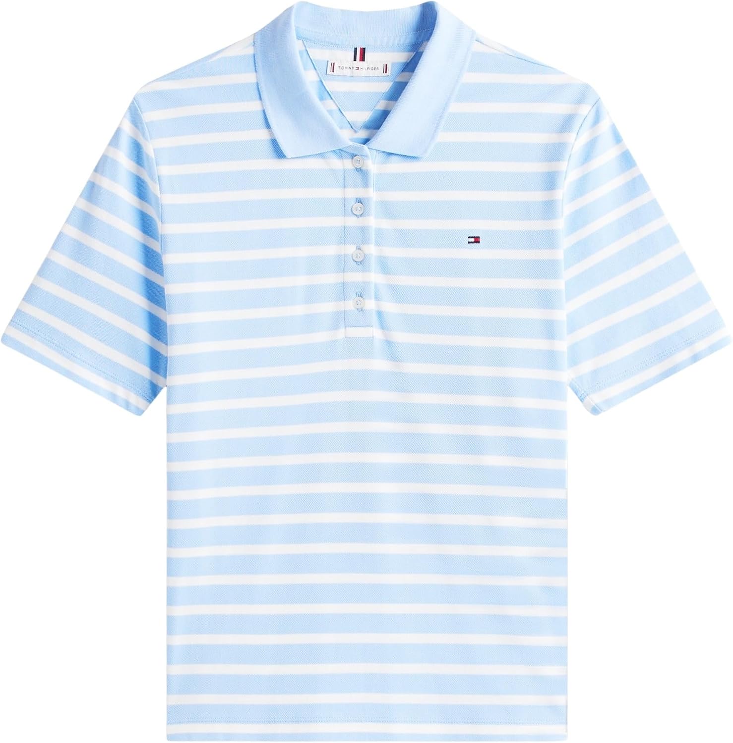 Detalle 2 de Tommy Hilfiger da donna maglietta polo maniche corte 1985 in piqué Regular Fit