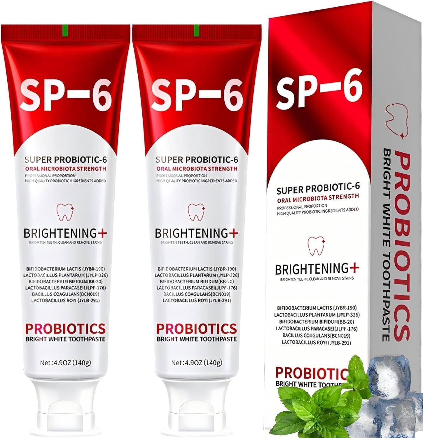 Detalle de SP-6 Probiotic Toothpaste 4.9oz 🪥
